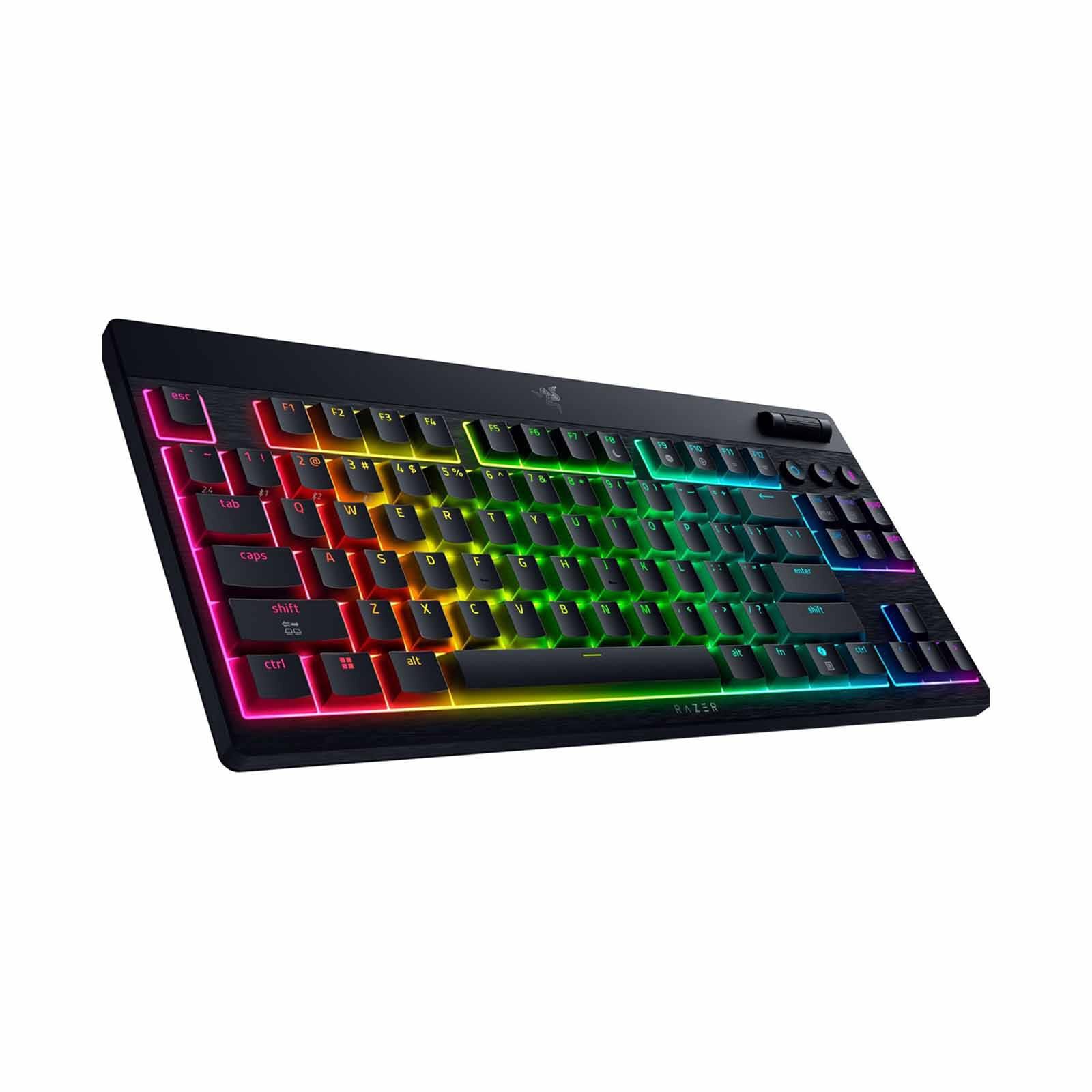 RAZER Blackwidow V4 Low-profile Tenkeyless Hyperspeed (yellow Linear Switch) - Us Layout - Frml RZ03-05450100-R3M1-image 7