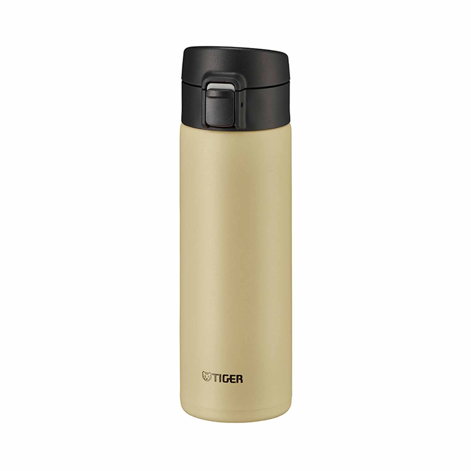 TIGER 0.48lt Push Button Lid Stainless Steel Bottle (sand Beige) MKA-K048 (CK)