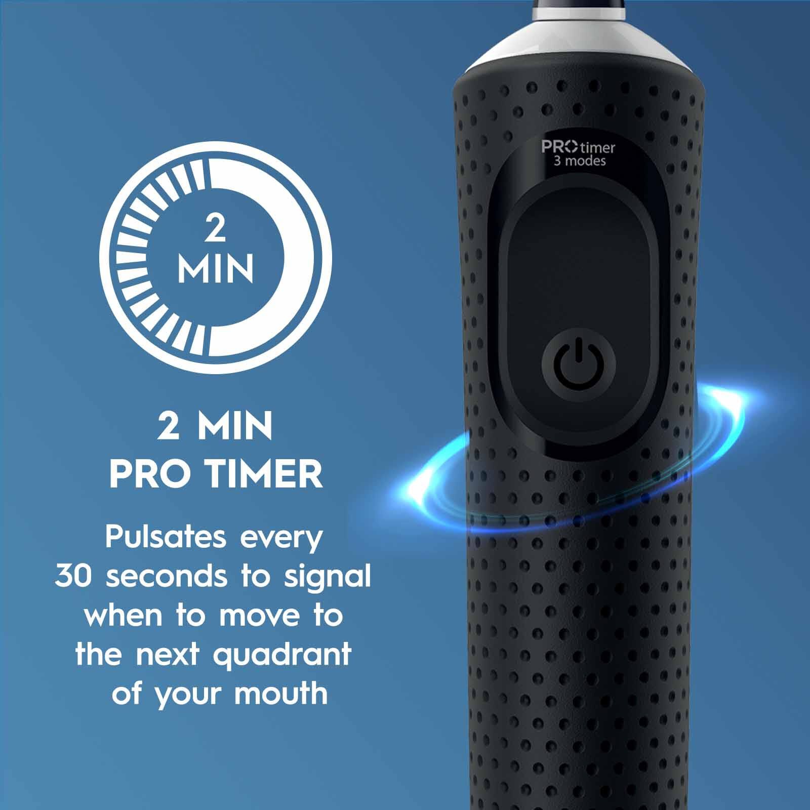 ORAL-B Vitality Pro (deep Clean) Black D103.413.3 - BLACK-image 2