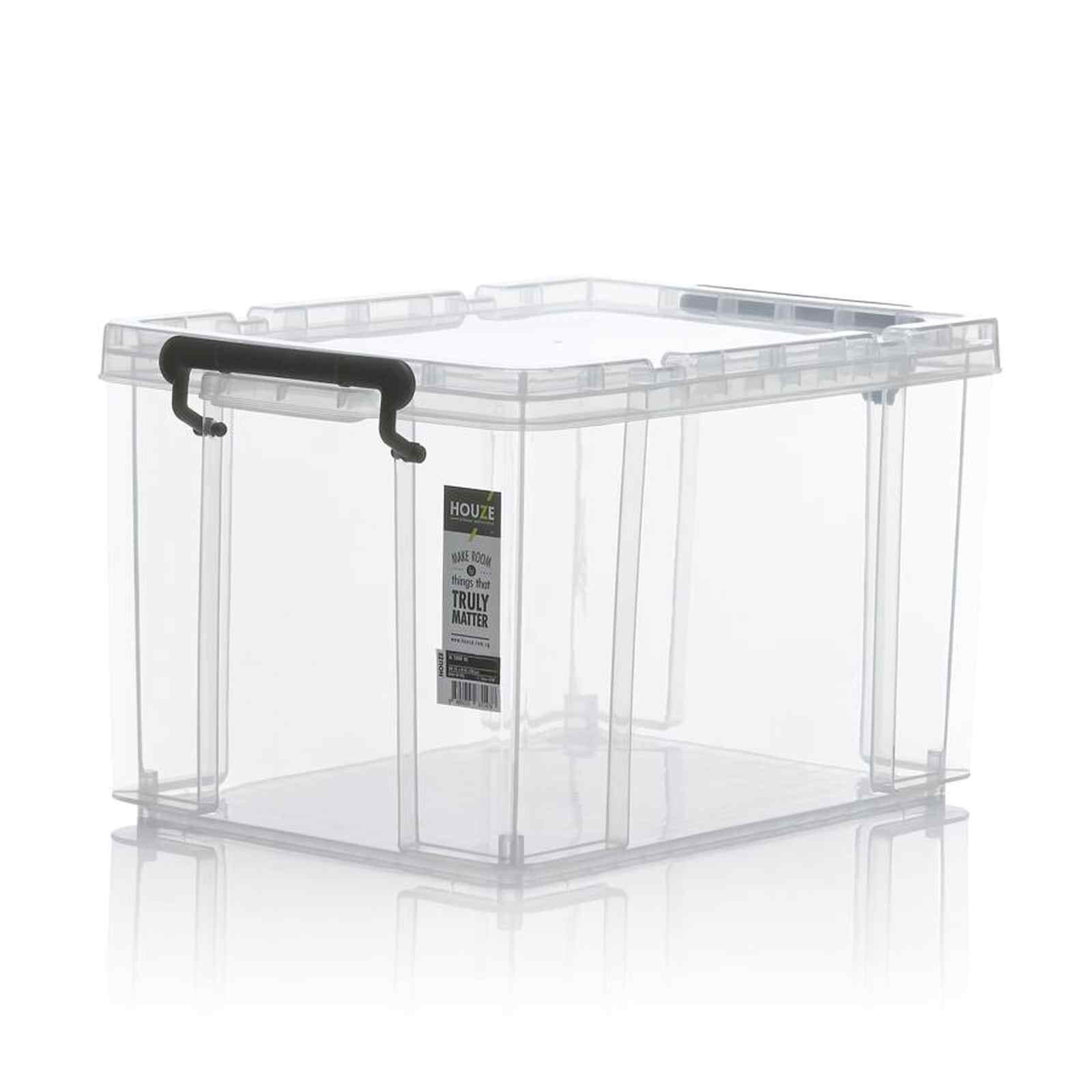 HOUZE 30l Strong Box SB-1402-CLEAR