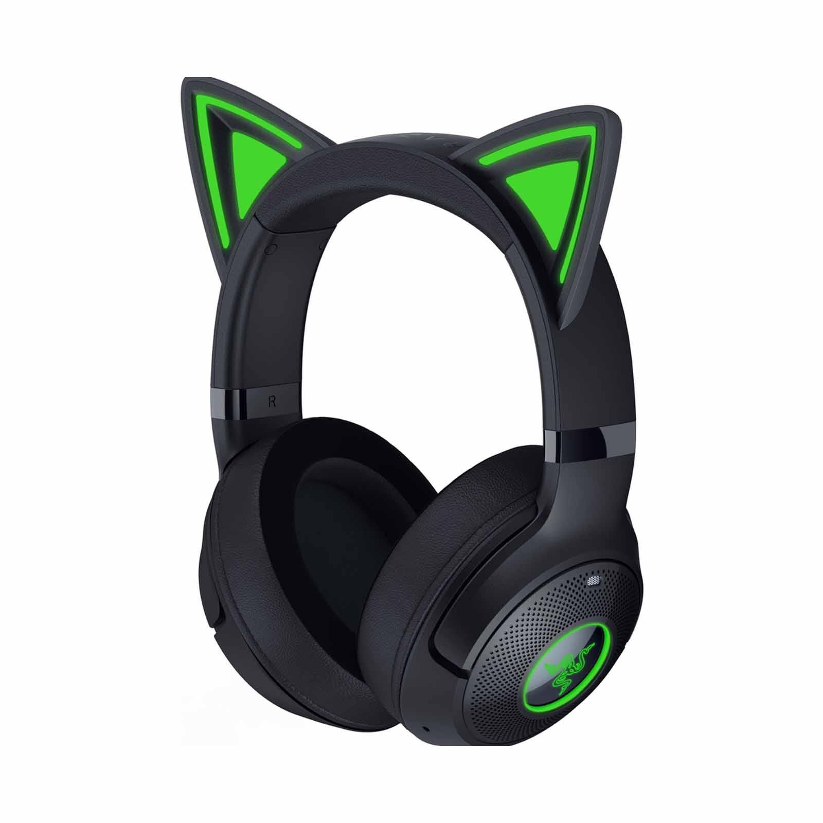 RAZER Kraken Kitty V2 Bt - Wireless Bluetooth Rgb Headset With Kitty Ears - Black Edition - Frml Packaging RZ04-04860500-R3M1