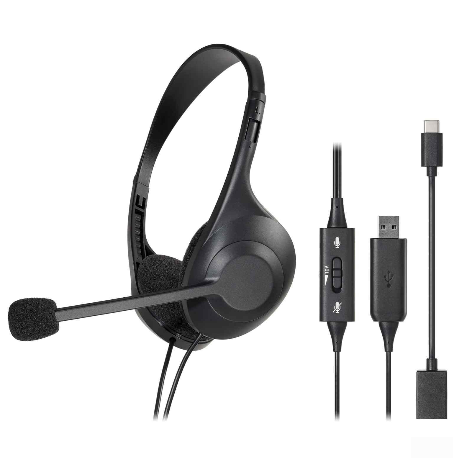 AUDIO TECH Dual-earpiece Headset ATH-102USB-image 3