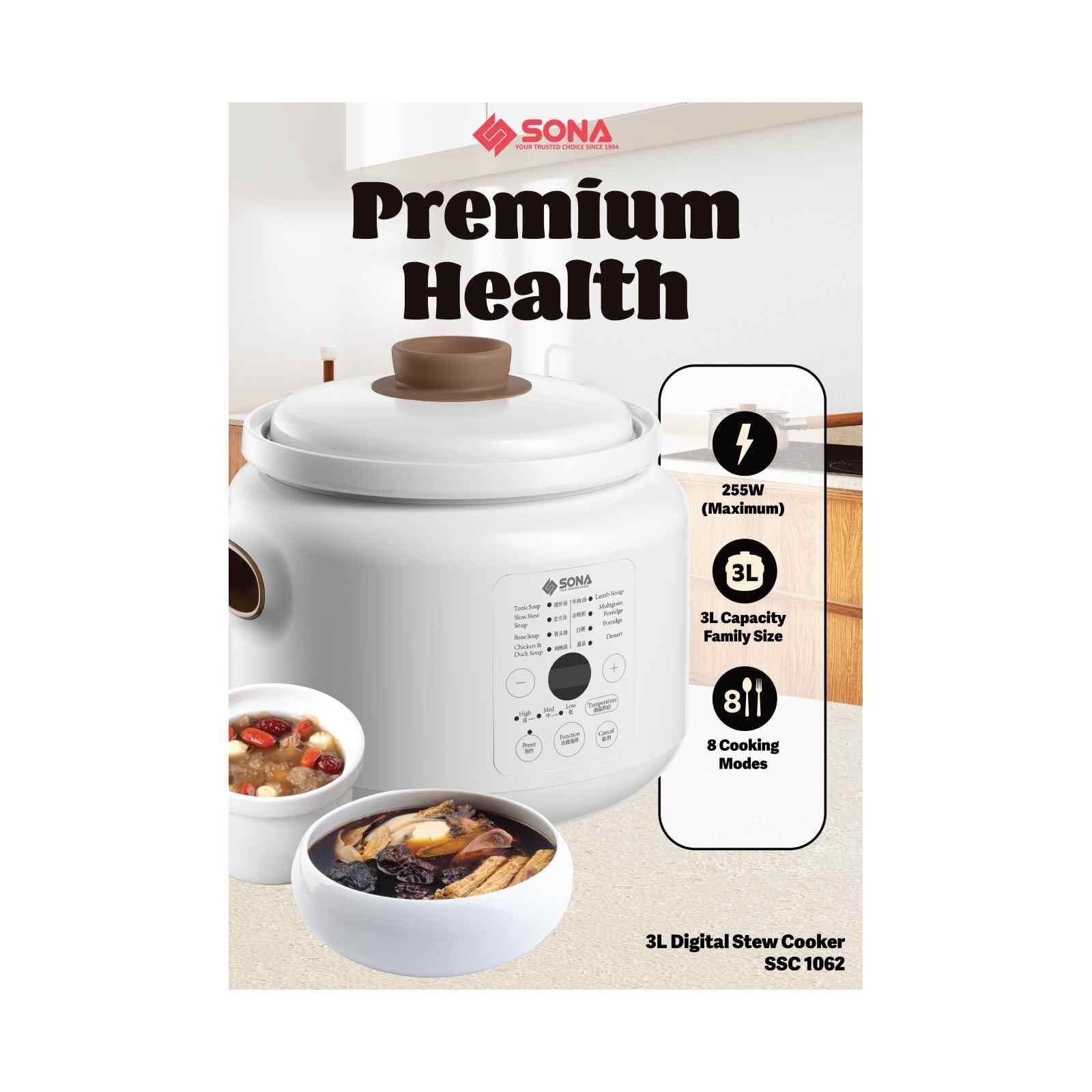 SONA Digital Stew Cooker SSC1062-image 2