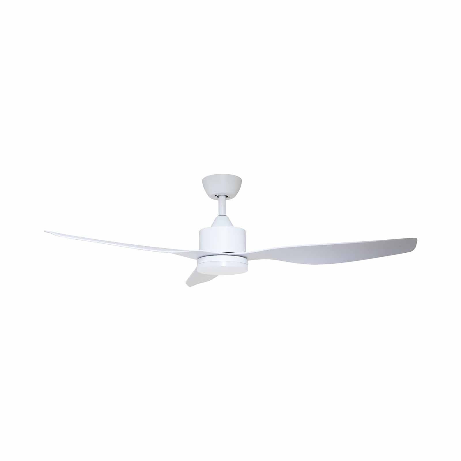 FANZTEC 52 In Dc Ceiling Fan With Led Light (matt White) AIRMASTER 52" MATT WHITE
