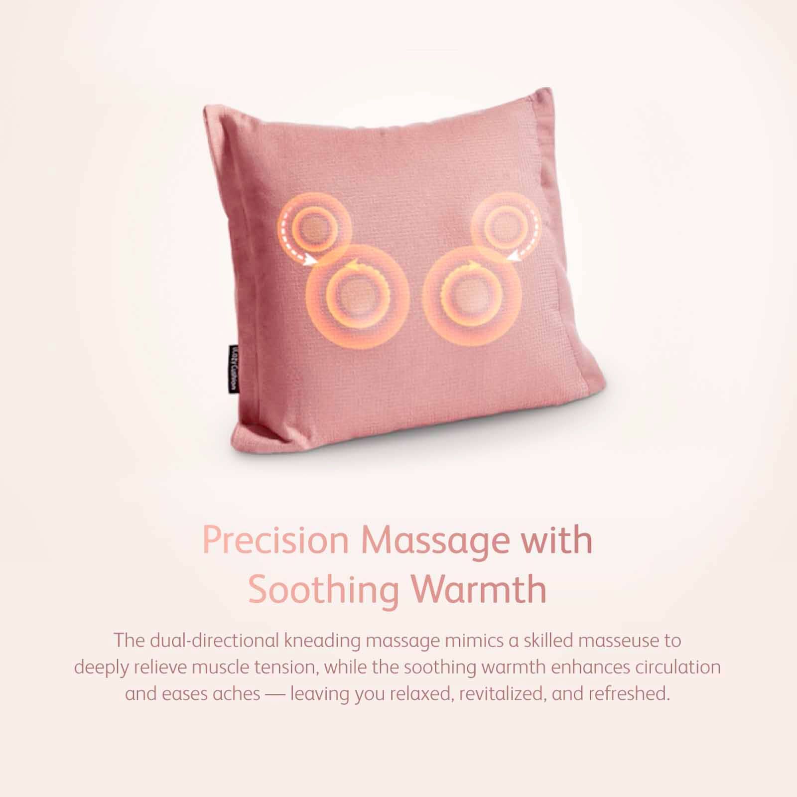 OSIM Ucozy Cushion (pink & Cream) Multi-functional Massage Cushion (bundle Of 2) OS-2252P + OS-2252B-image 9