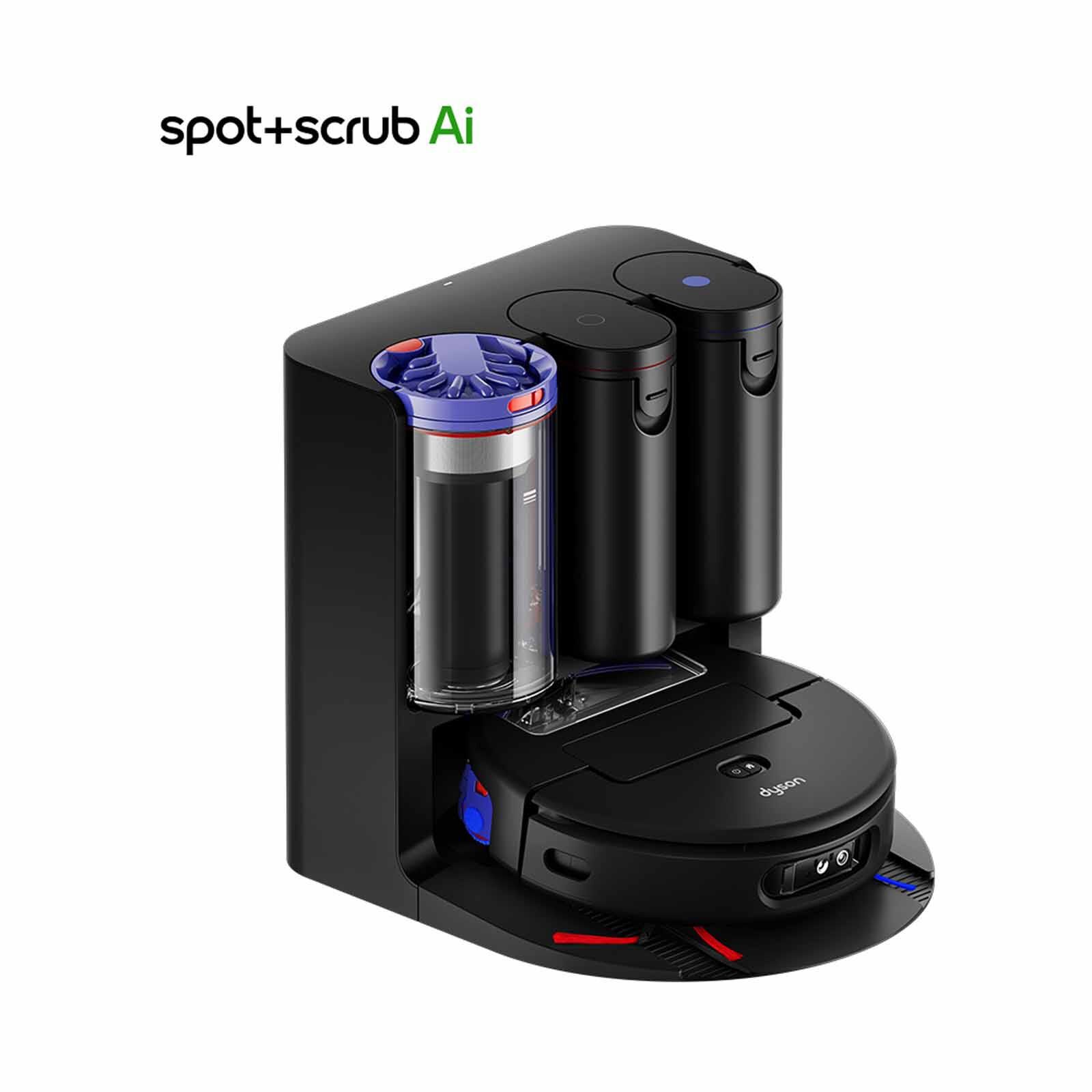 DYSON Spot+scrub&trade; Ai Robot Vacuum Cleaner (217993-01) SPOT+SCRUB AI HK/SG MAT BK/BU-image 6
