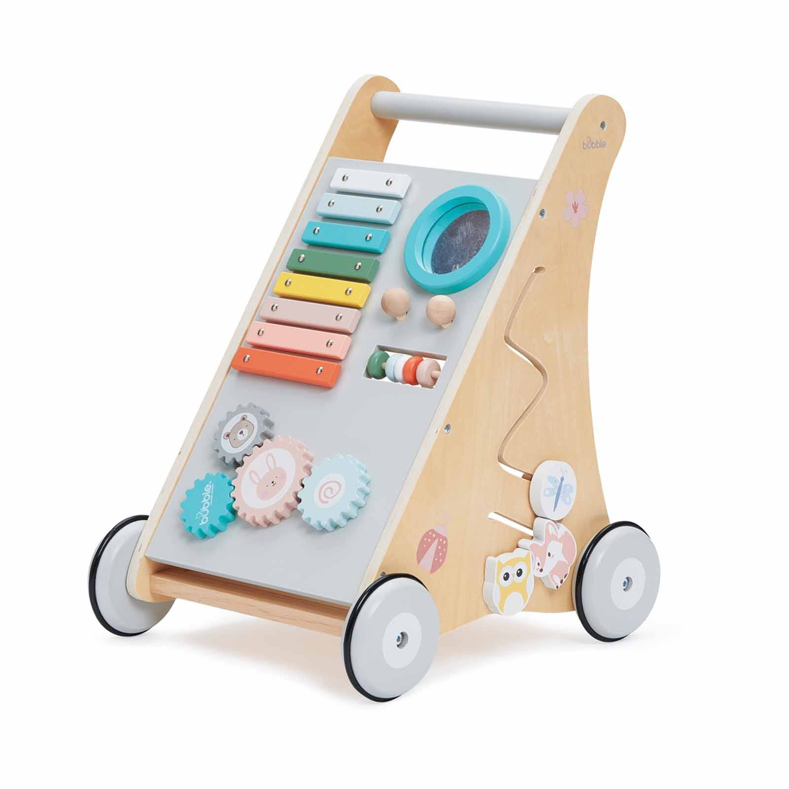 BUBBLE Wooden Activity Play Walker BU5024