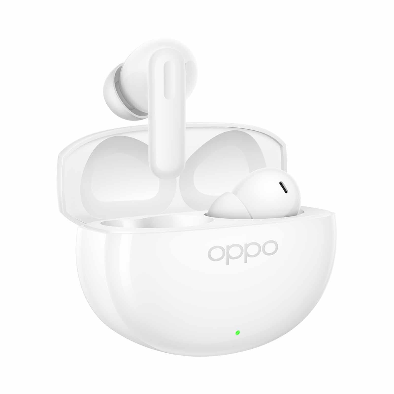 OPPO True Wireless Noise Cancelling Earbuds - Glossy White ENCO AIR5-image 4