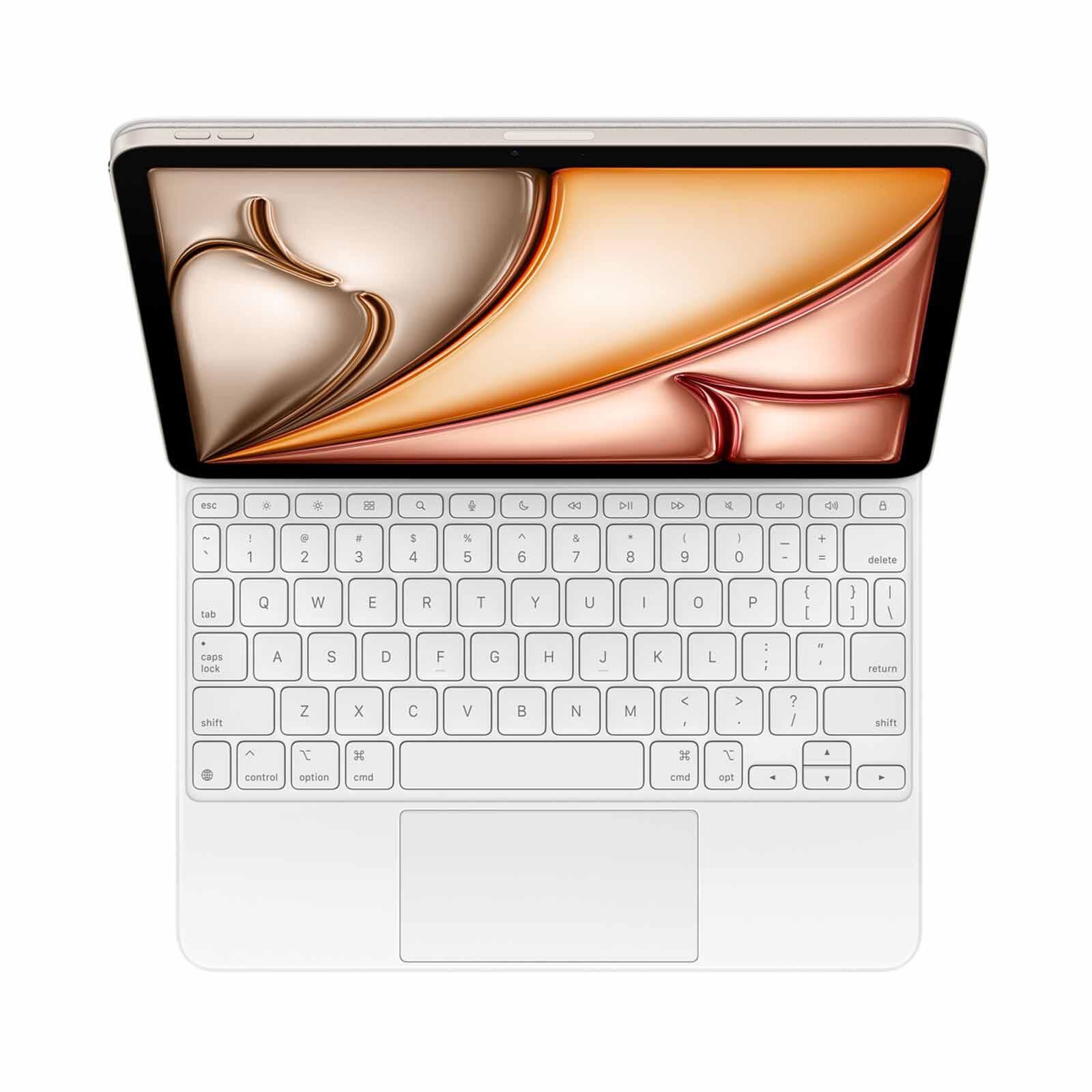 APPLE Magic Keyboard For Ipad Air 11-inch (m3) - Us English - White MDFV4ZA/A-image 1