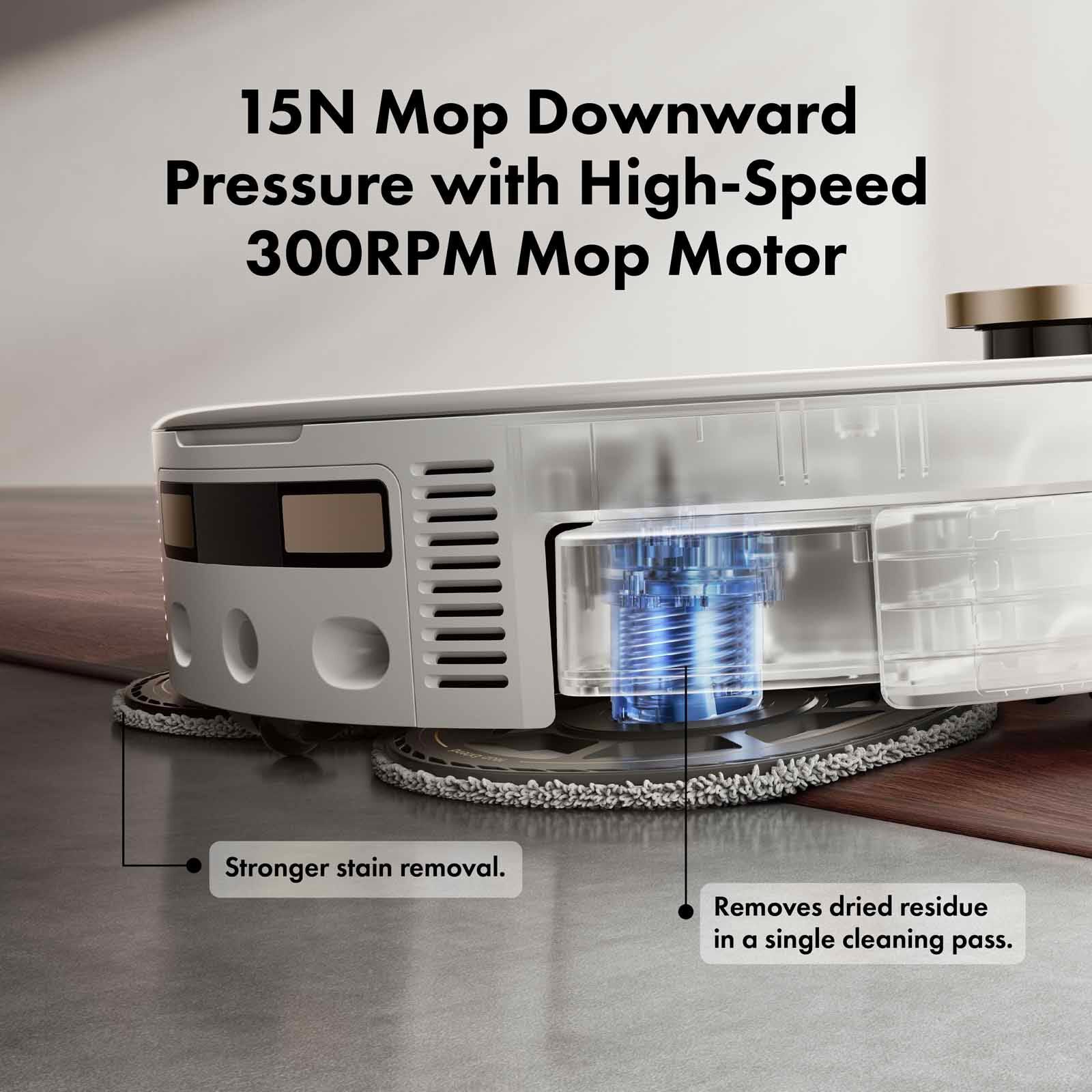 MOVA V70 Ultra Complete Robot Vacuum Cleaner - White MV-V70ULCOM-image 14