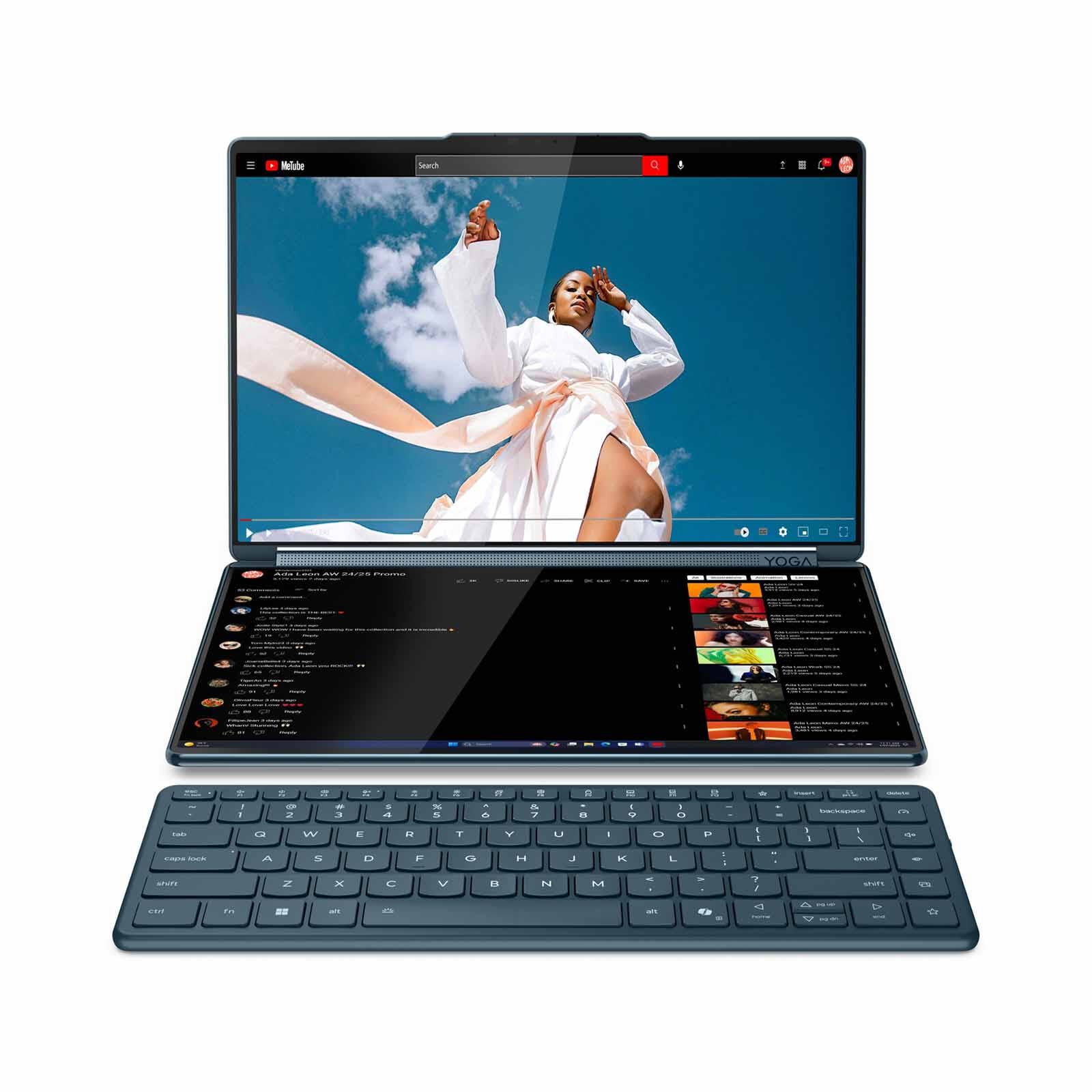 LENOVO 14in X 2 2.8k Wqxga+ Oled Intel Core Ultra 9 285h 32gb Ram Intel Arc 140t Graphics 1tb Ssd Win 11pro YOGA BOOK 9 14ILL10 83KJ001RSB-image 1