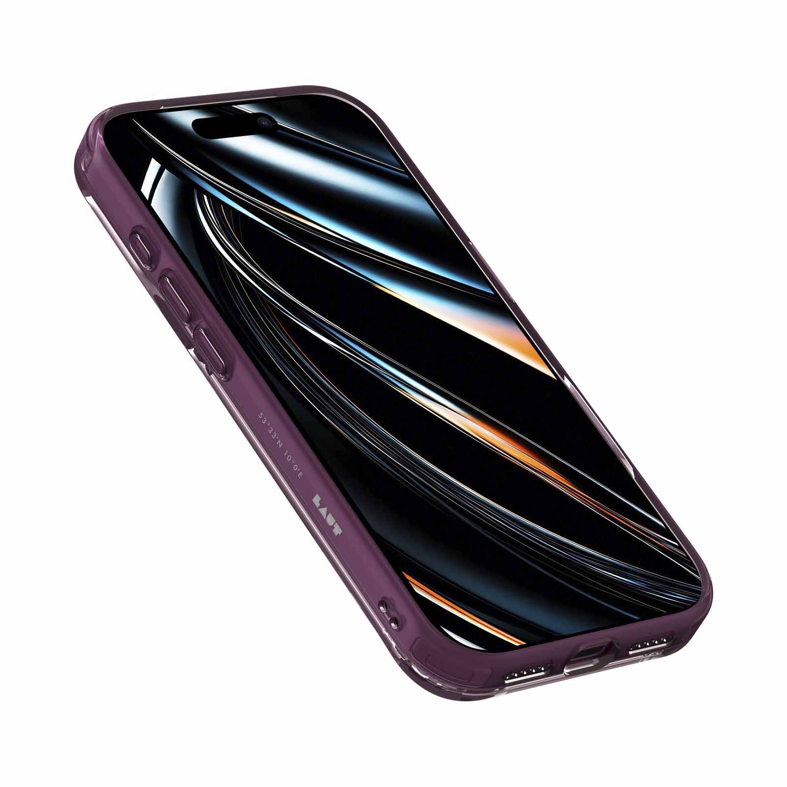 LAUT Crystal Fluro Ip18p Plum Crystal Case L_IP26B_CF_PU-image 4