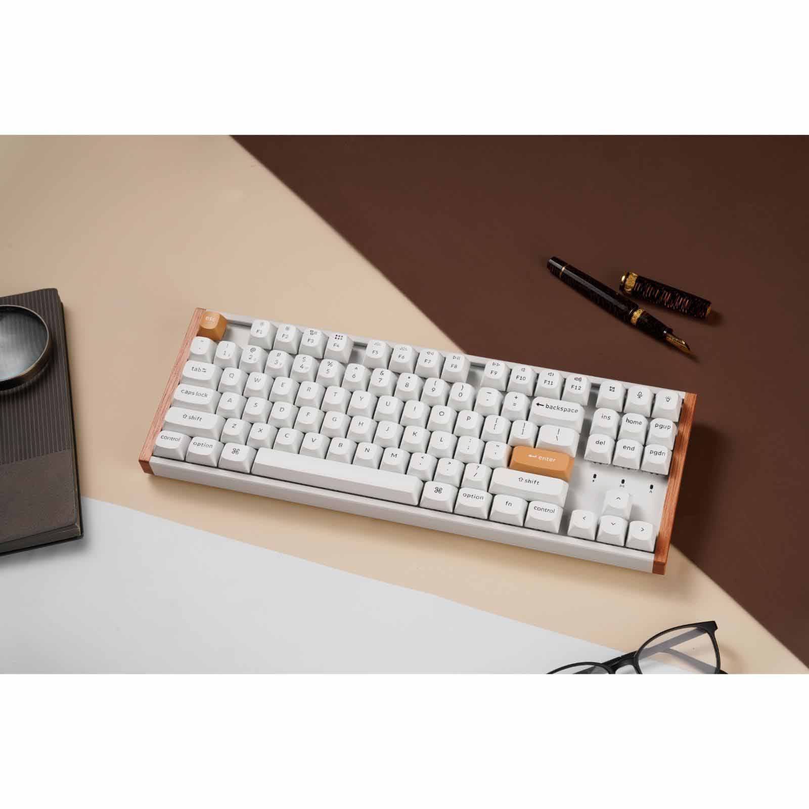 KEYCHRON K8 He 80%tkl, 87 Key, White Full Assembled, Rgb, Hot-swap, Hall Effect Keyboard - Special Ed. KYCN-K8H-Q1-image 10