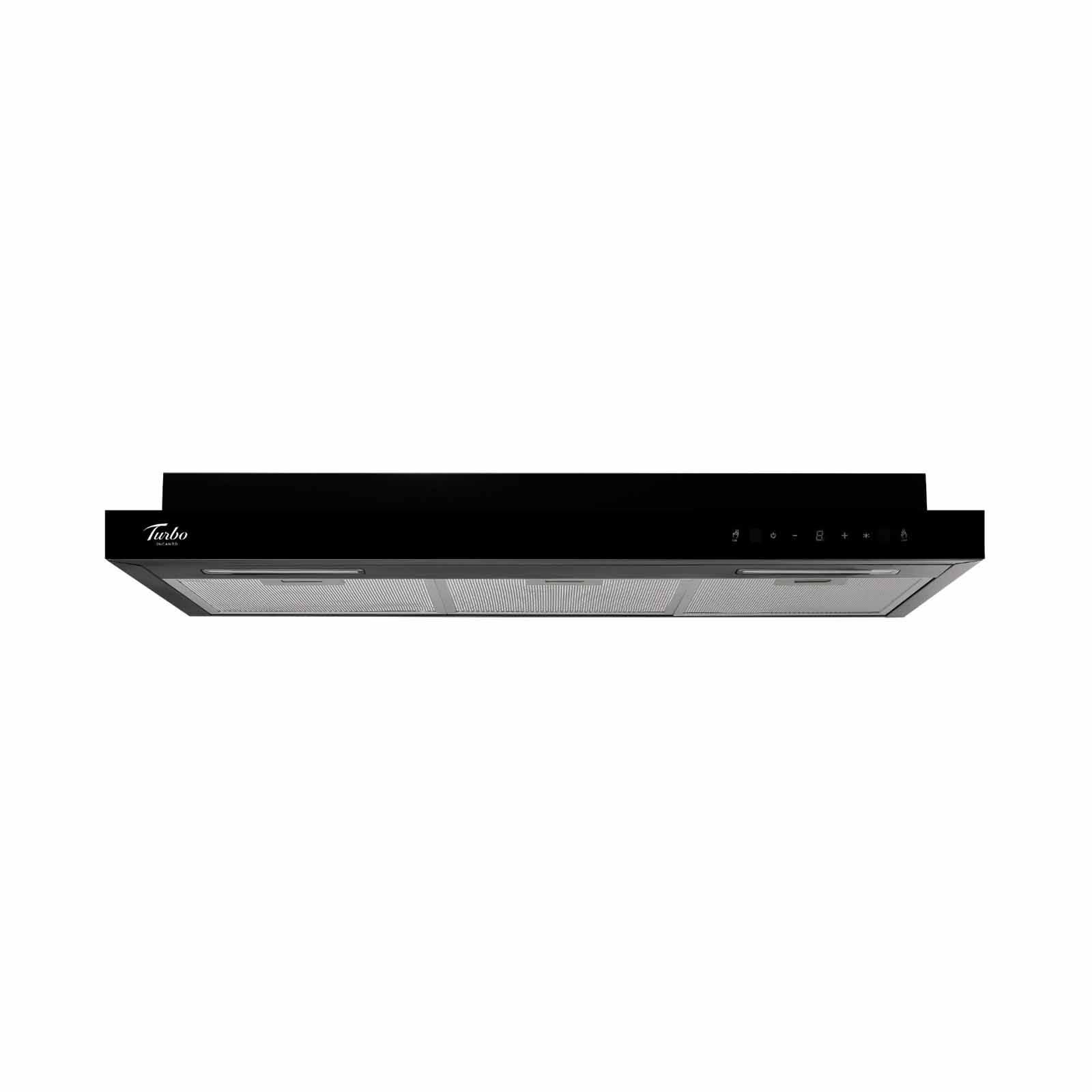TURBO 90cm Slimline Hood - Black (exclude Installation) TAL902TBK-3