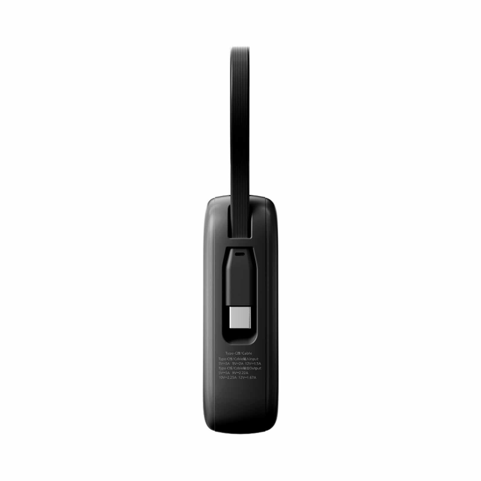 PHILIPS 10000mah 22.5w Powerbank With Built-in Usb-c & Usb-a Cables Ccc DLP9205B/97-image 4