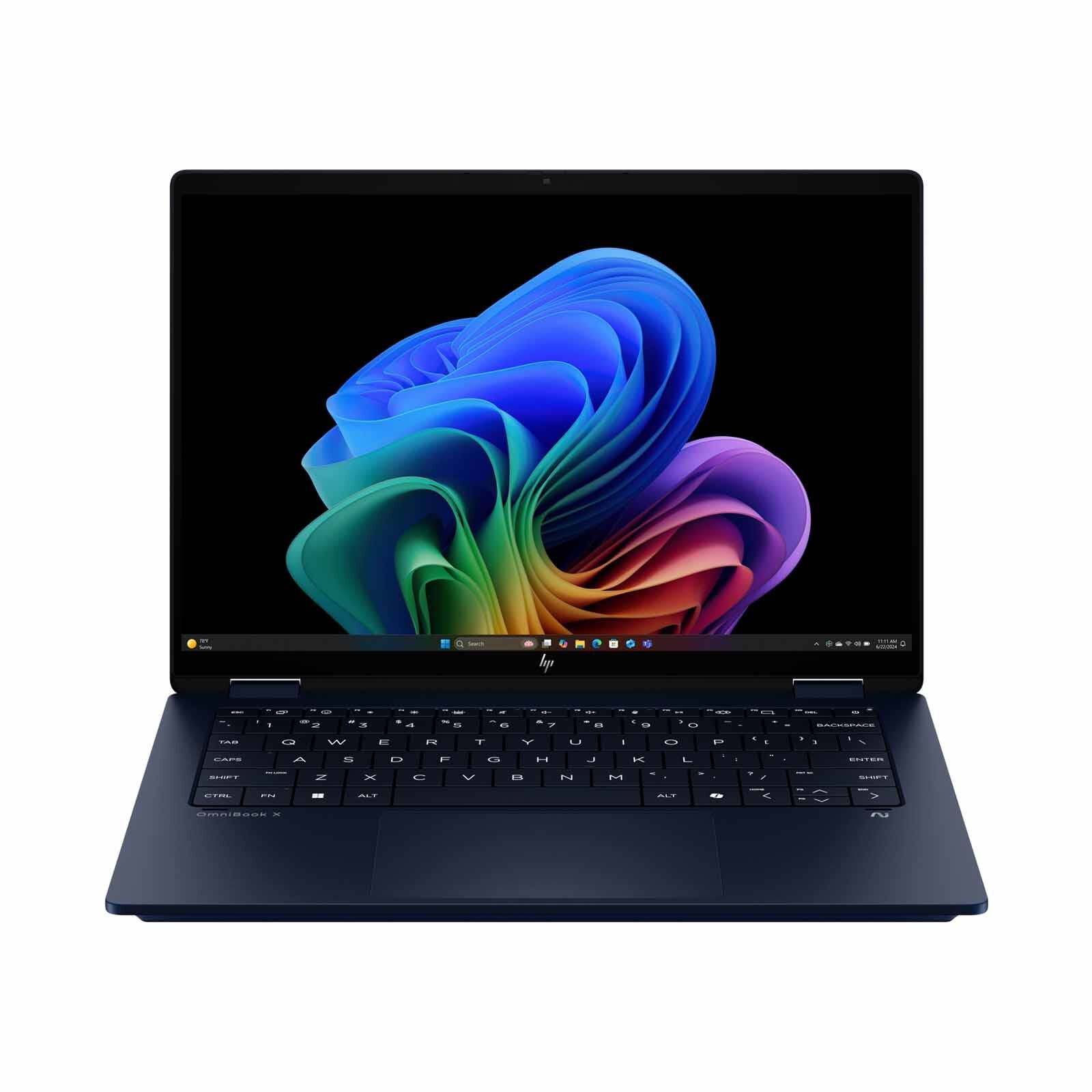 HP 14in Oled Ultra 5-226v 16gb 512gb Win 11 (blue) OMNIBOOK X 14-FM0139TU D79Q0PA-image 1