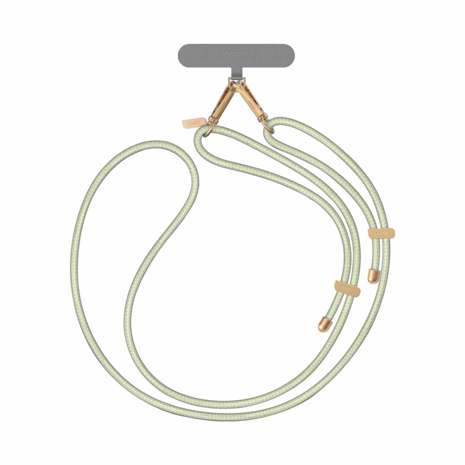 UNIQ Coehl Laurel Universal Lanyard - Light Lime (light Lime) UNIQ-LAUREL-LLLIME-image 1