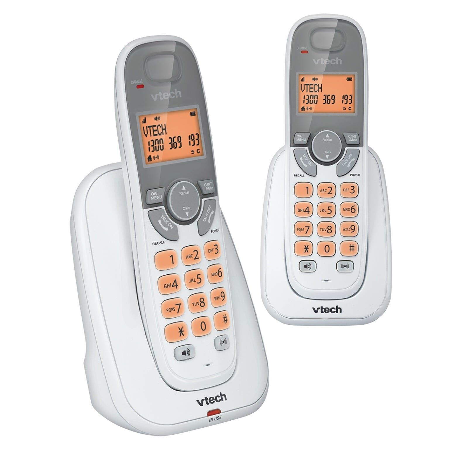 VTECH Vol Booster Power Fail Backup Backlit Lcd (twin) FS6414-2A-image null