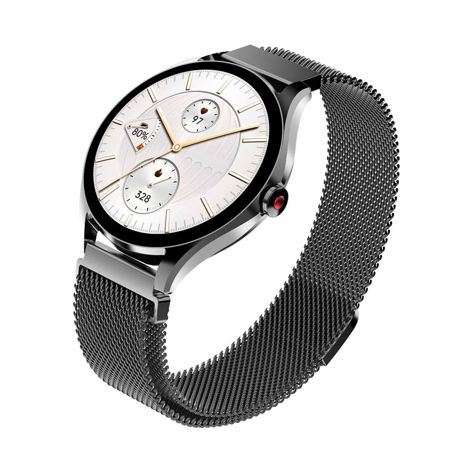 HIFUTURE Aura2 - Black Women Smartwatch With Heart Rate Function HSSW18BK-image 4
