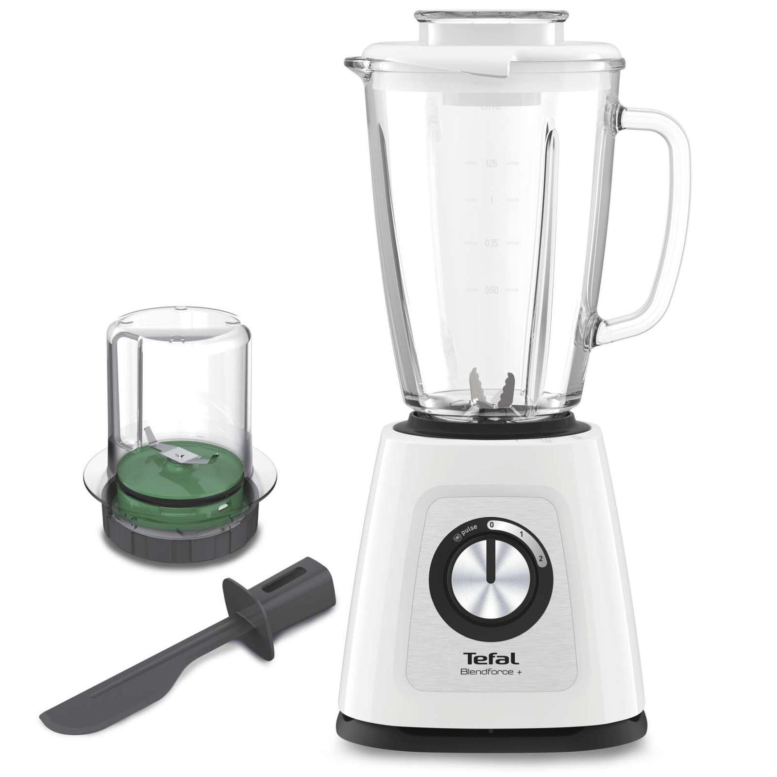 TEFAL Blendforce 2 Glass Blender With Chopper BL4361