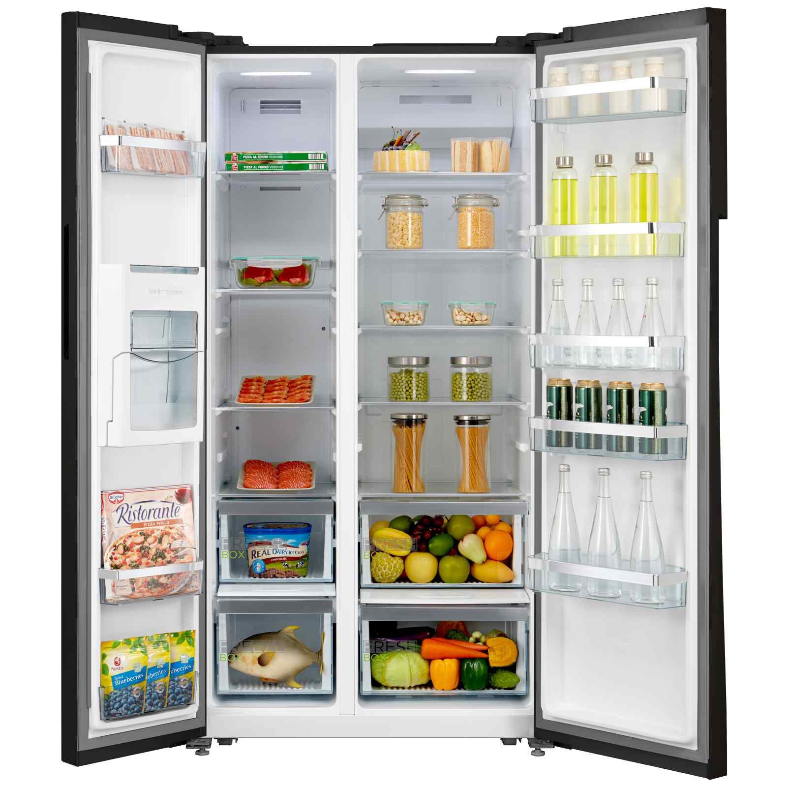 MIDEA 2 Dr Fridge (610l) MRM640S-image 2