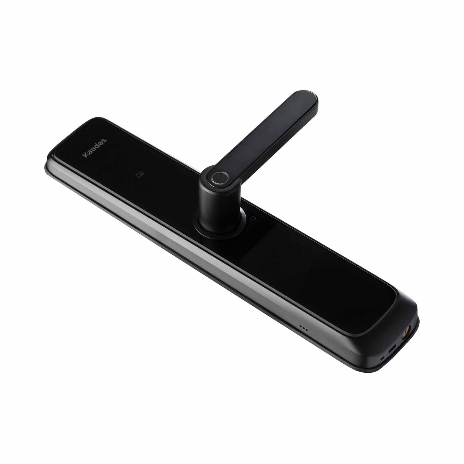 KAADAS Lever Handle Mortise Door Lock With Dual-unlocking Feature L7 BLACK-image 3