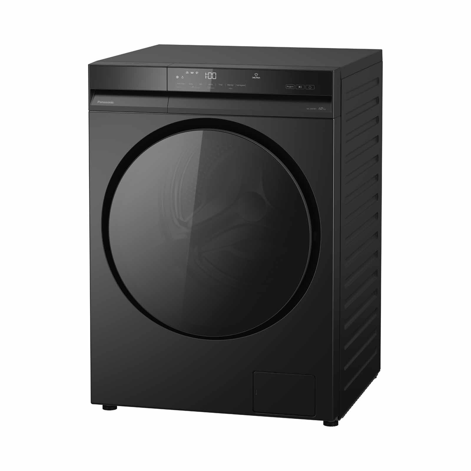 PANASONIC Smart Front Load Washer With Auto Clean - Black (12kg) NA-24VDW1BSG-image 5