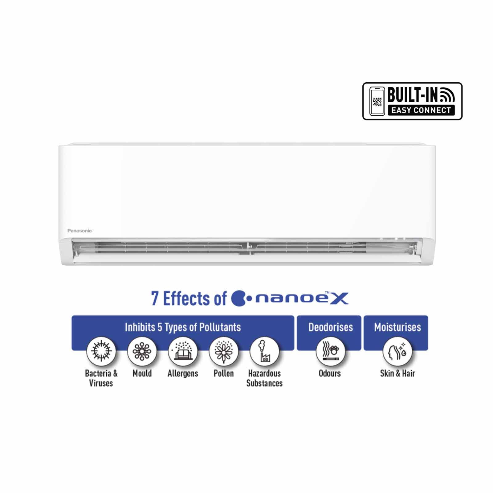 PANASONIC Panasonic Bkz System 3 38k Cu (12000 X2, 24000btu X1) CU-4XU38YBZ +CS-XU12BKZW X 2/CS-XU18BKZW-image 2