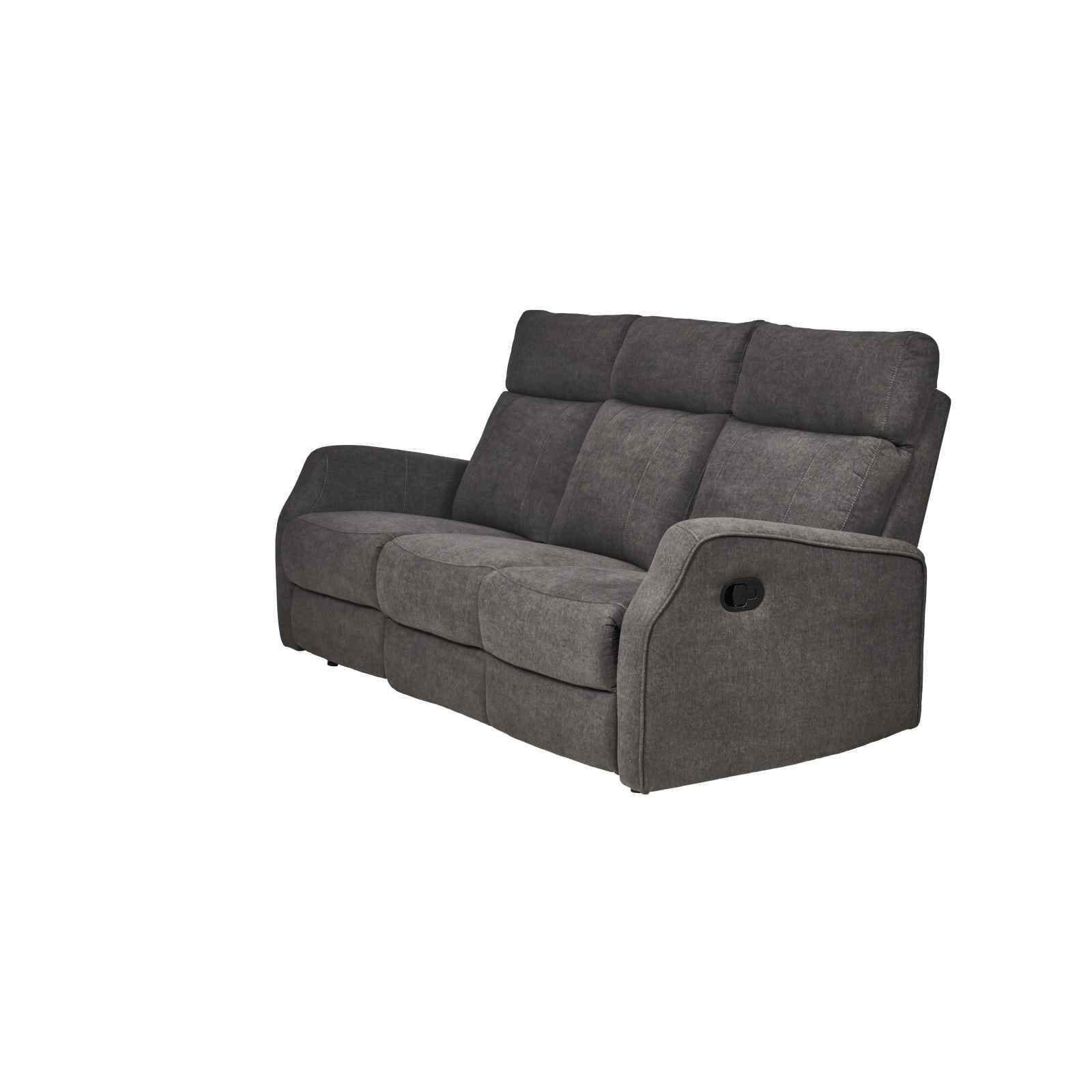 MIZU DESIG 3rr Seater Recliner (sl) Mto Simulated Leather Sofa ELLA-image 9