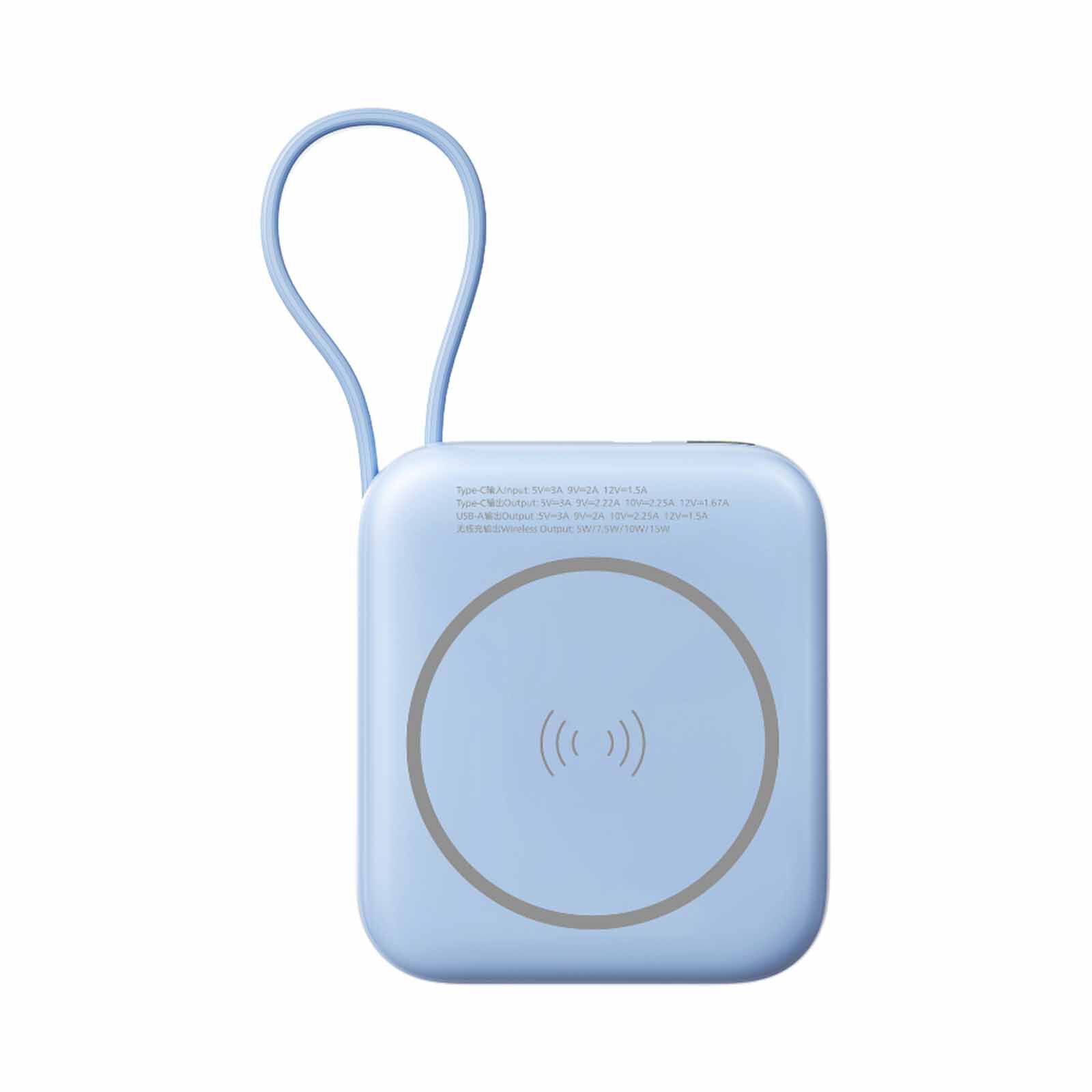 PHILIPS 10000mah 22.5w Powerbank With Built-in Usb-c & Usb-a Cables Ccc DLP9205L/97-image 2