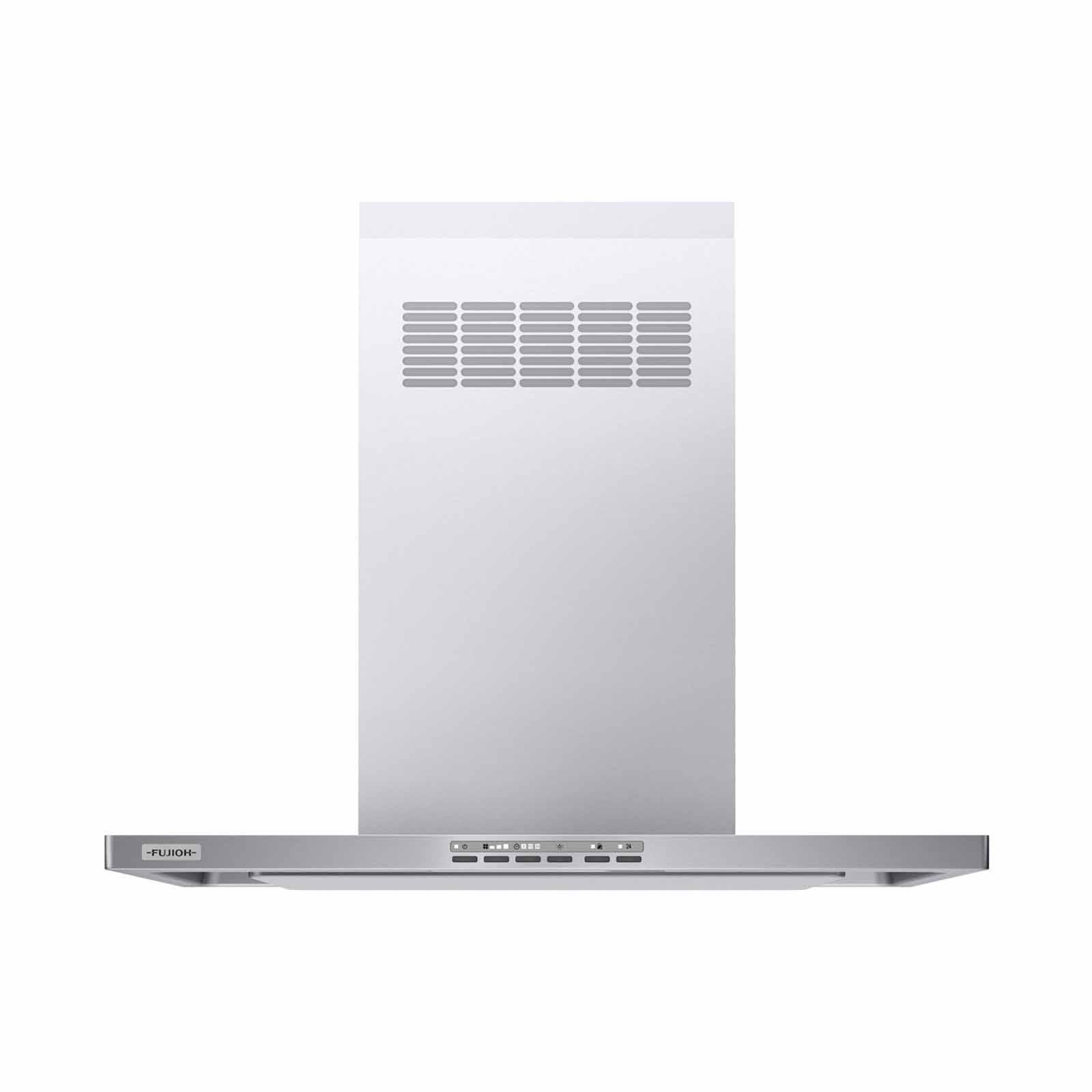 FUJIOH 90cm Made In Japan Patented Oil Smasher Chimney Hood - Silver Metallic (exclude Installation) FR-CL1890 R SV-image 1