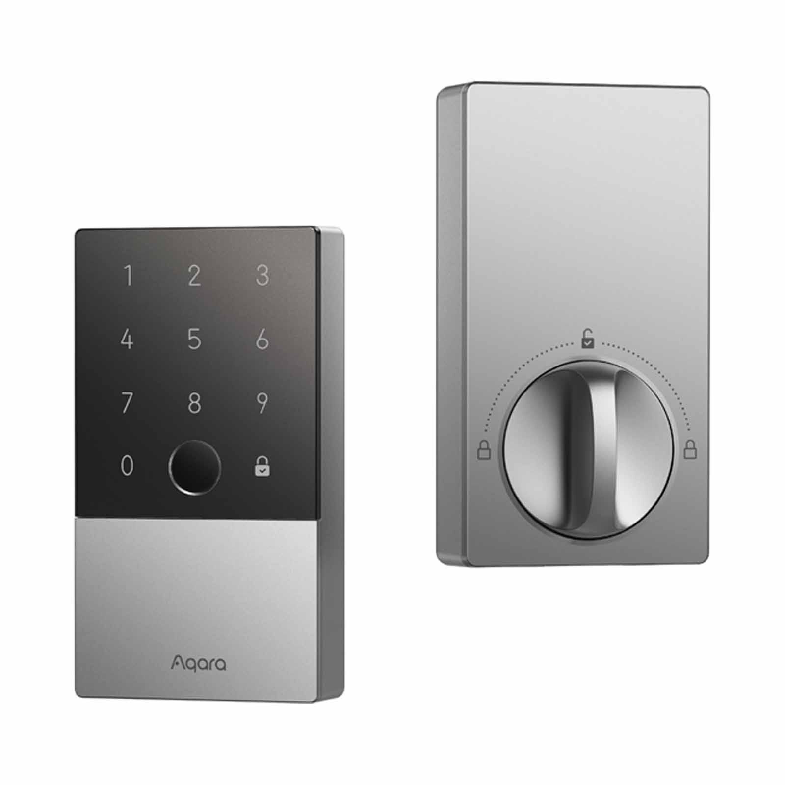 AQARA Smart Lock U100 + Installation Silver SMART LOCK U100 + INSTALLATION-image 1