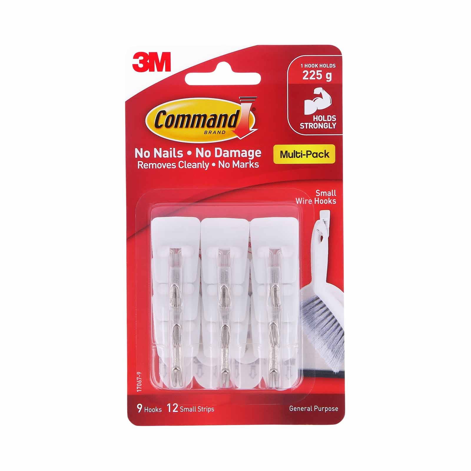 3M COMMAND Small Wire Hooks Value Pack 17067VP