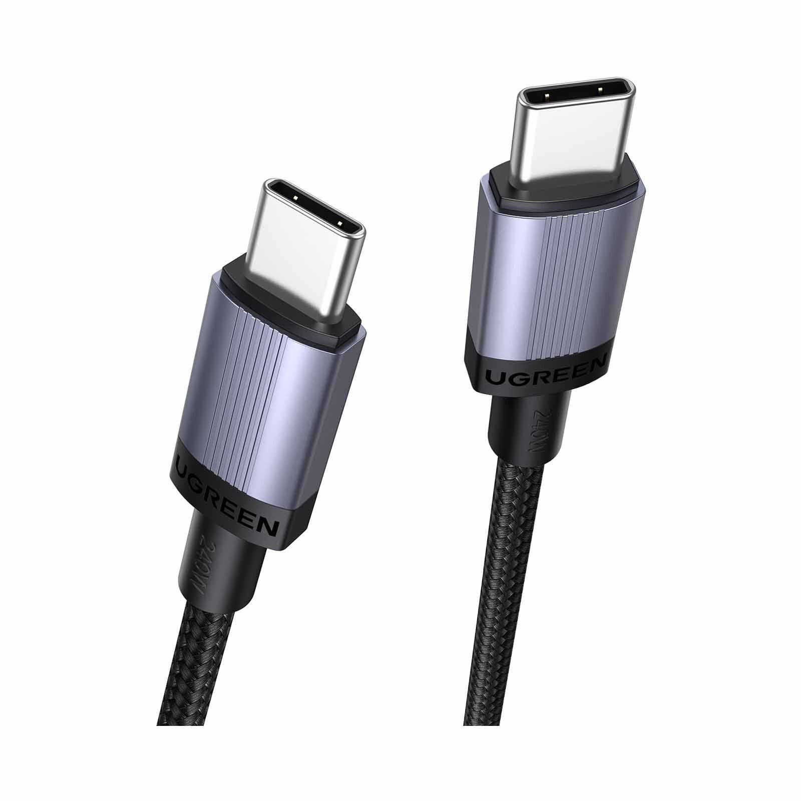 UGREEN 240w Usb-c To Usb-c Pd Fast Charging Cable, 2m (aluminium Connector) 65908-image 4
