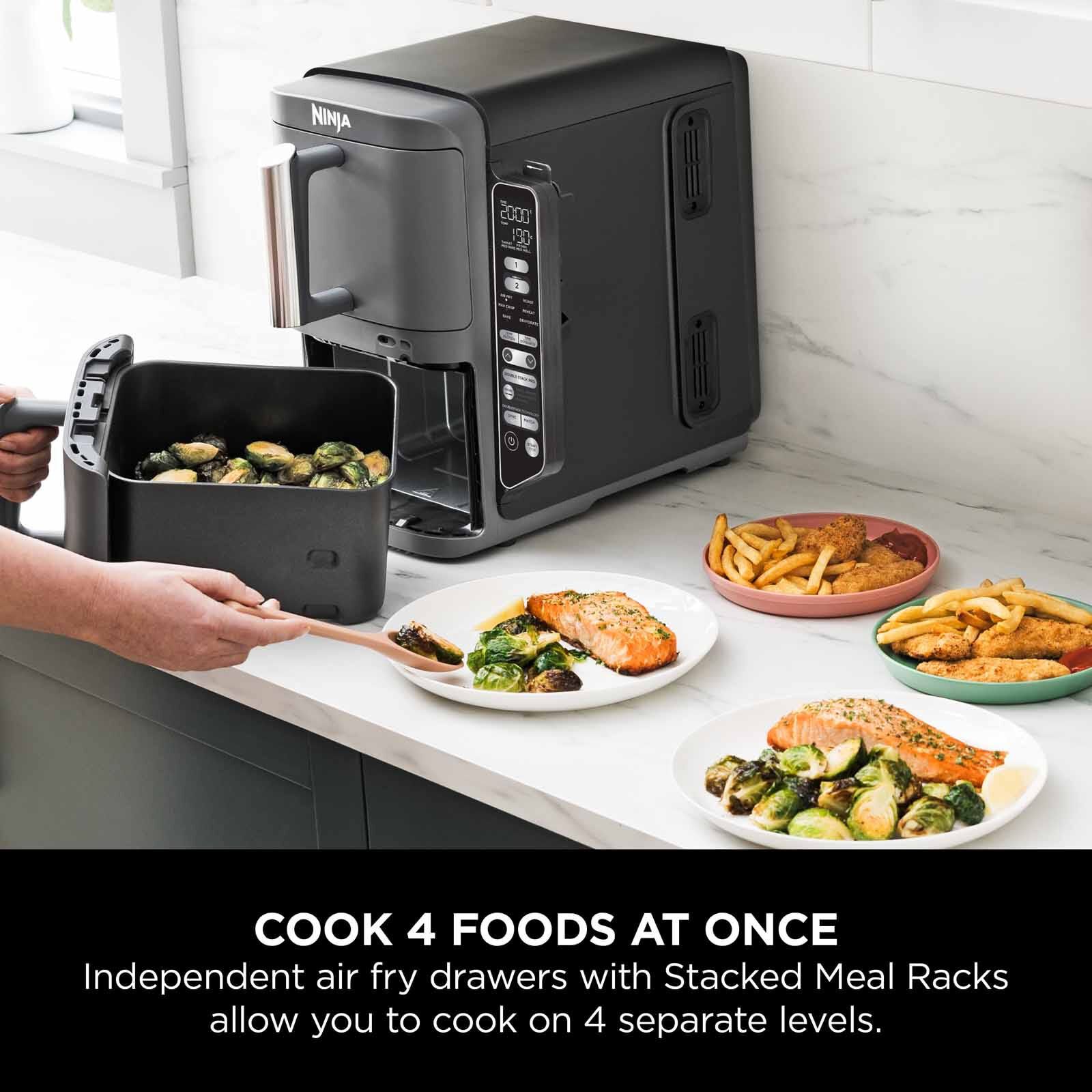 NINJA Double Stack Xl Airfryer (9.5l) SL451SM-image 8