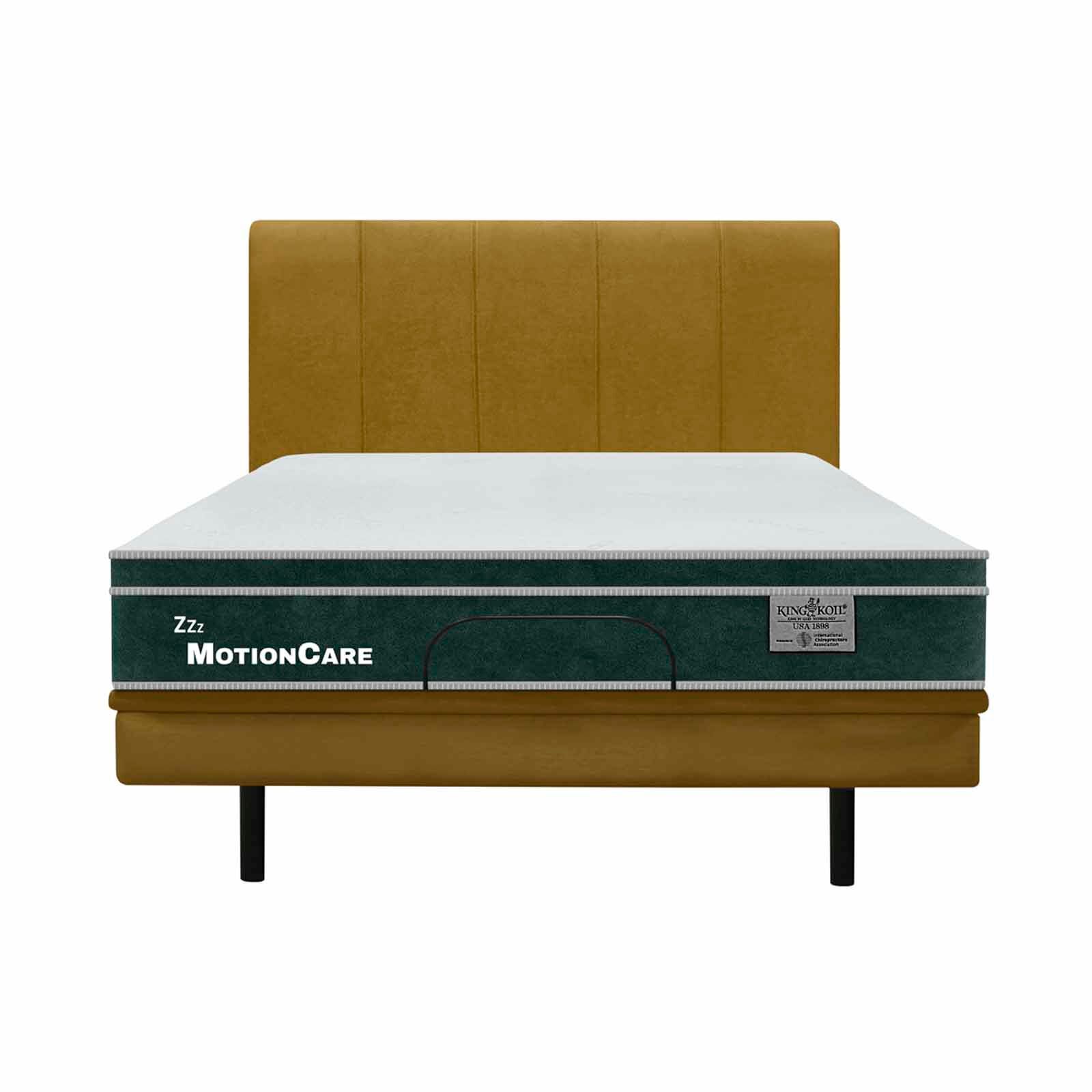 KINGKOIL Motioncare Single Size Mattress W/ab118 Frame And Headboard MOTIONCARE-image 1