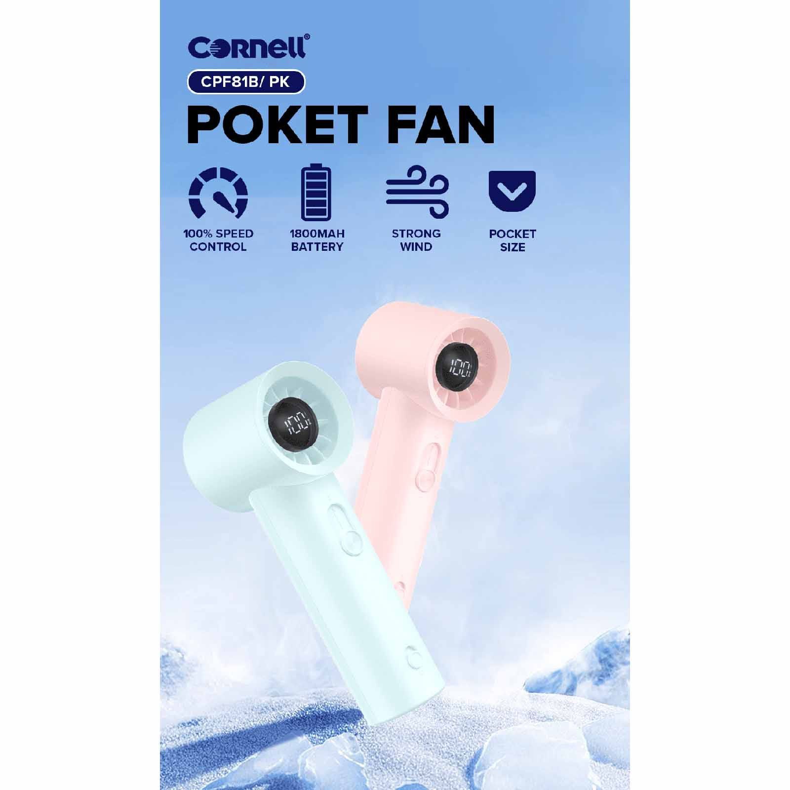 CORNELL Pocket Fan - Pink CPF81PK-image 4