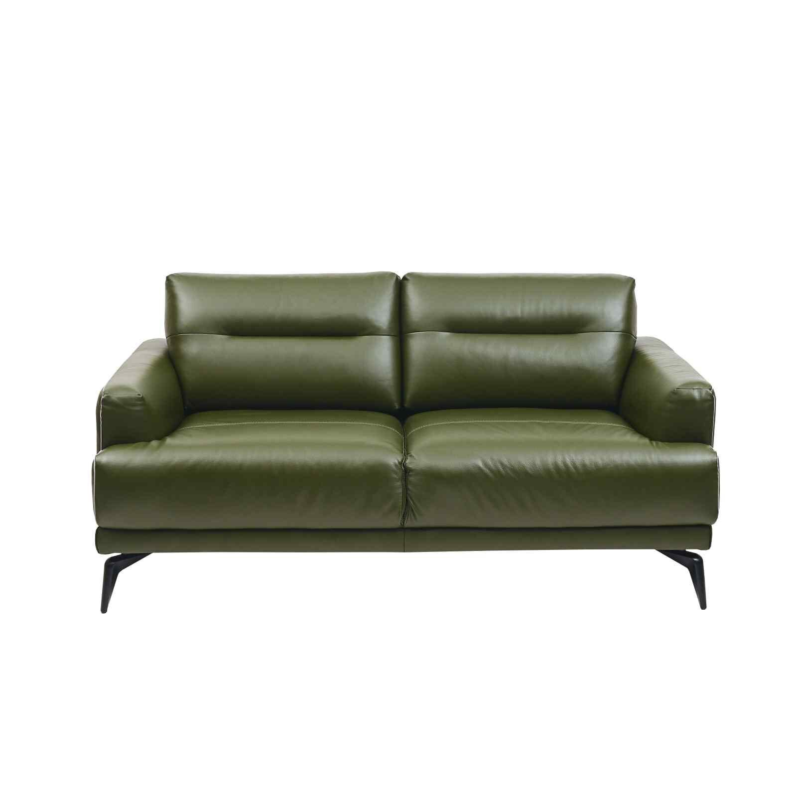 2 Seater (fl-m) Mto Full Leather Sofa NAYA-image 1