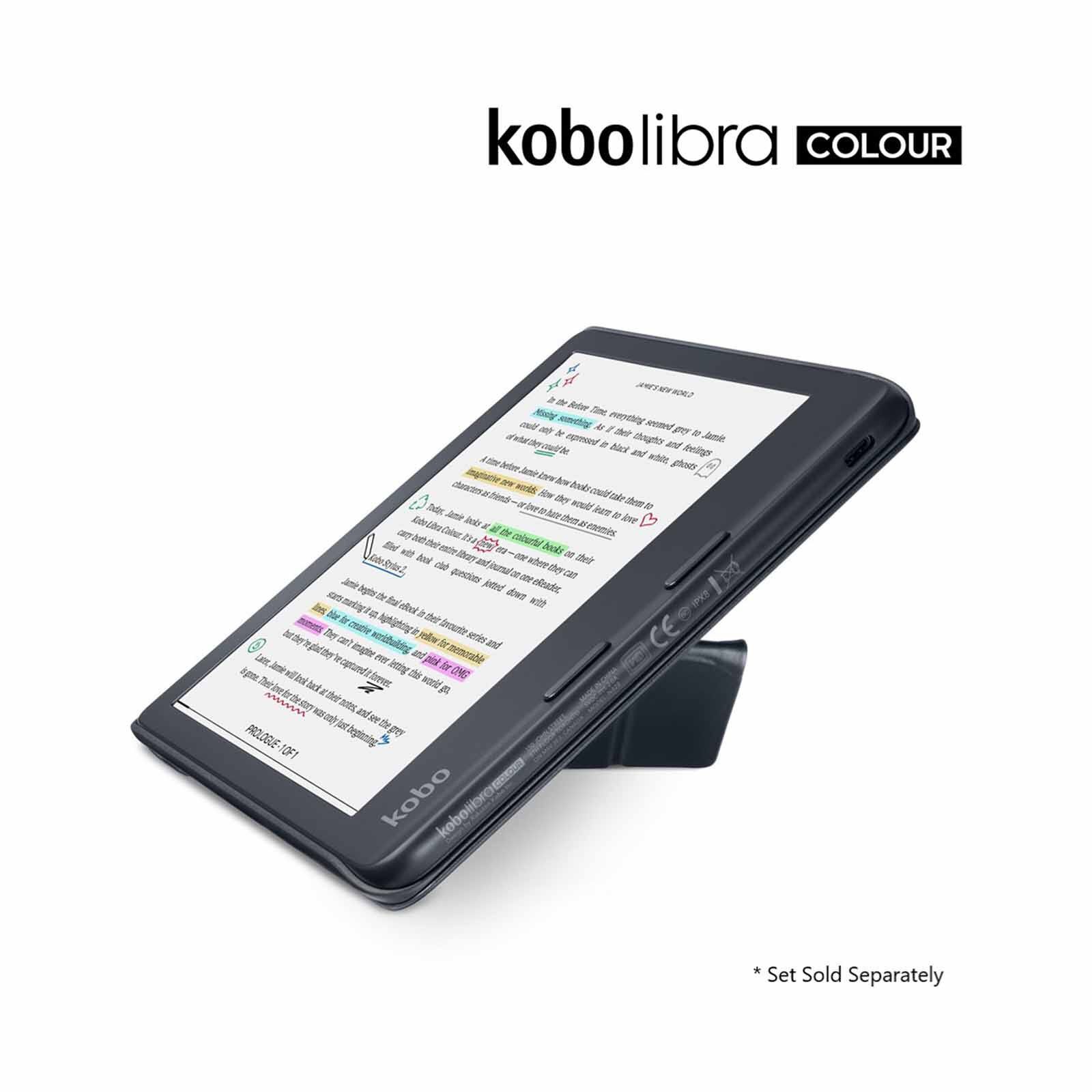 RAKUTEN KO Kobo Libra Sleepcover Case Black N428-AC-BK-E-PU-image 3
