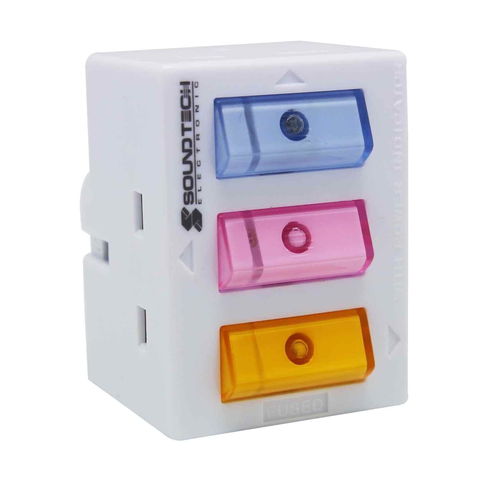 SOUNDTEOH 3 Muitiway Adaptor With Switch DF-38