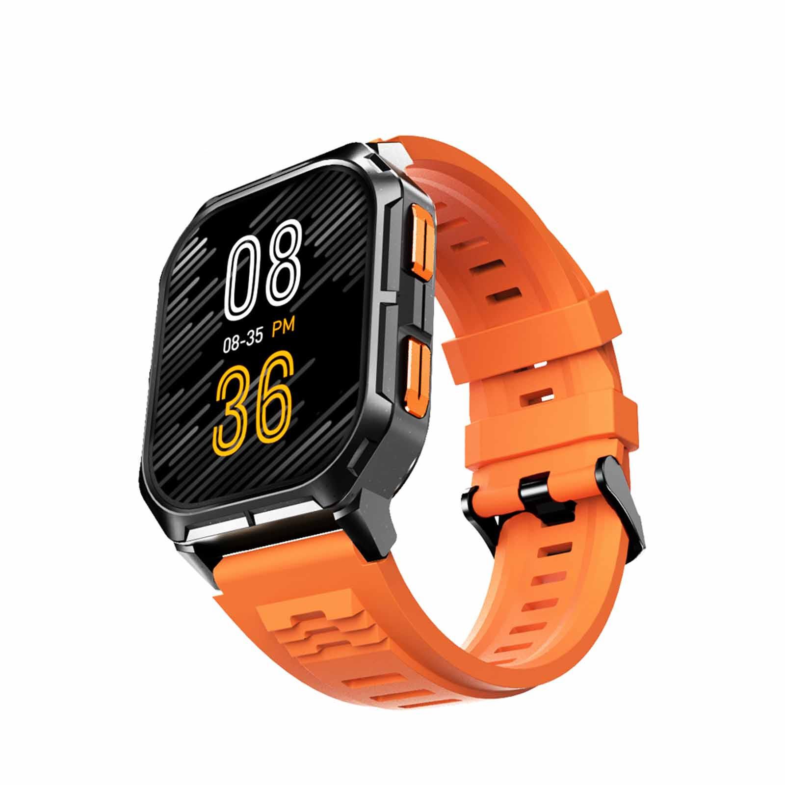HIFUTURE Ultra3 - Orange Bluetooth Smartwatch With Heart Rate Function HSSW1OG-image 4