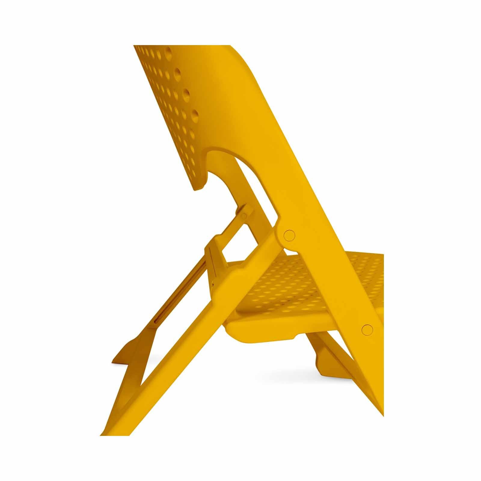 PHOENIX Cala Foldable Wide Chair Yolk Yellow CALA-image 5