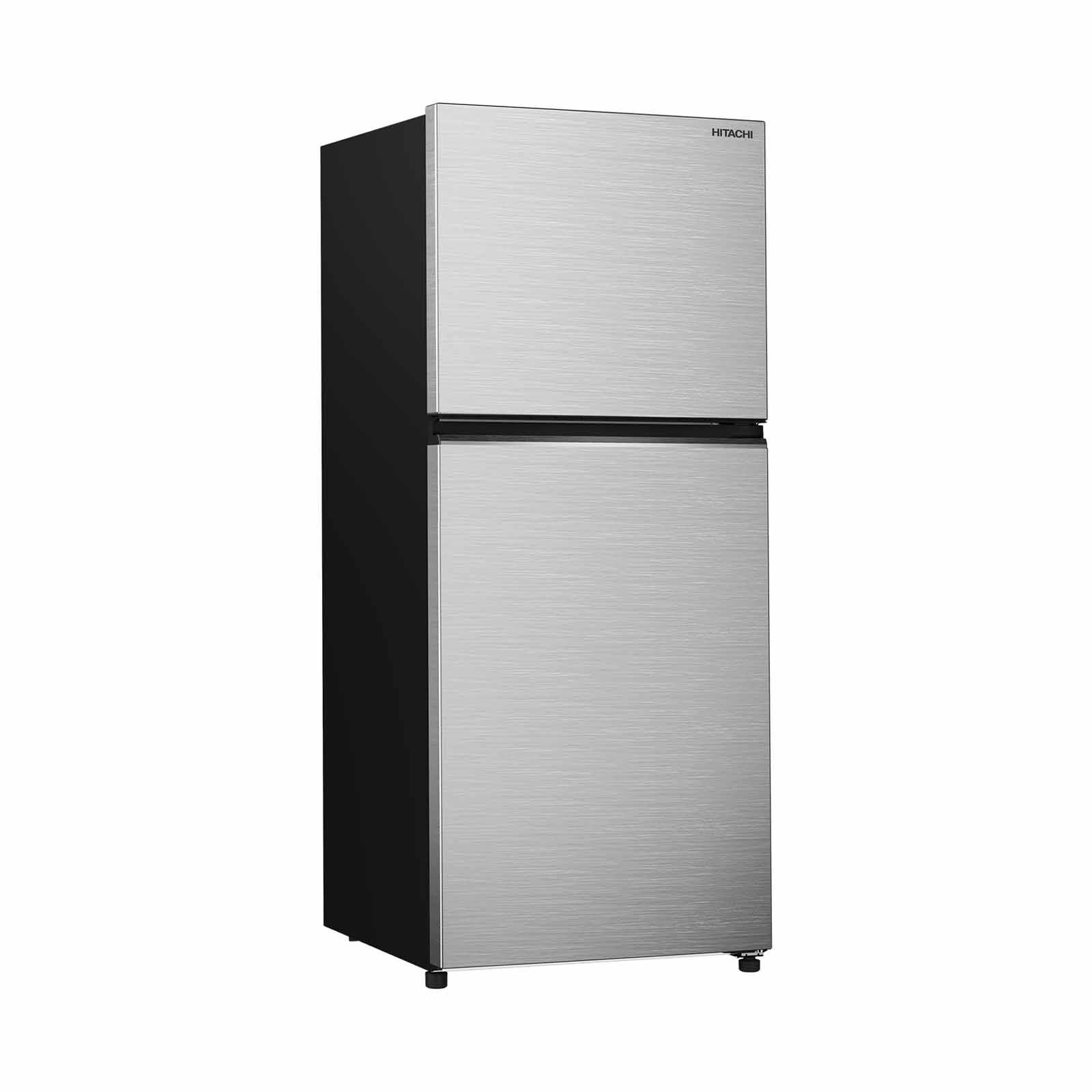 HITACHI 2 Door Top Mount Freezer Fridge (409l) - Inox HRTN6443SXSG-image 2