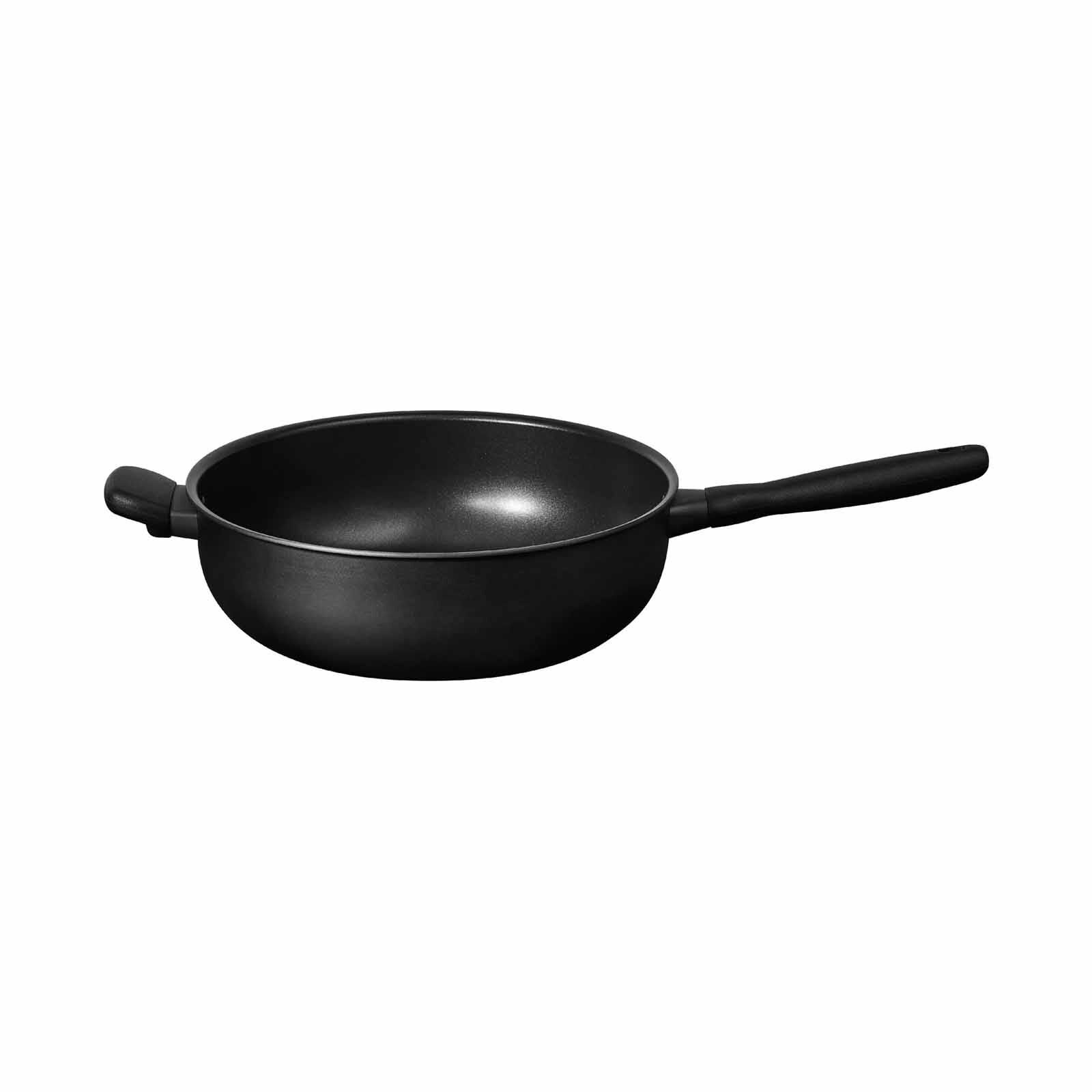 MEYER Midnight Nonstick 30cm/6.2l Chef's Pan With Helper Handle 85077-image 2