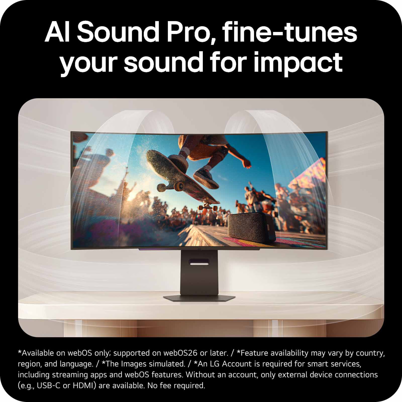 LG 44.5in Uwqhd Oled 240hz 0.03ms Smart Gaming Monitor 45GX90SB-B-image 12