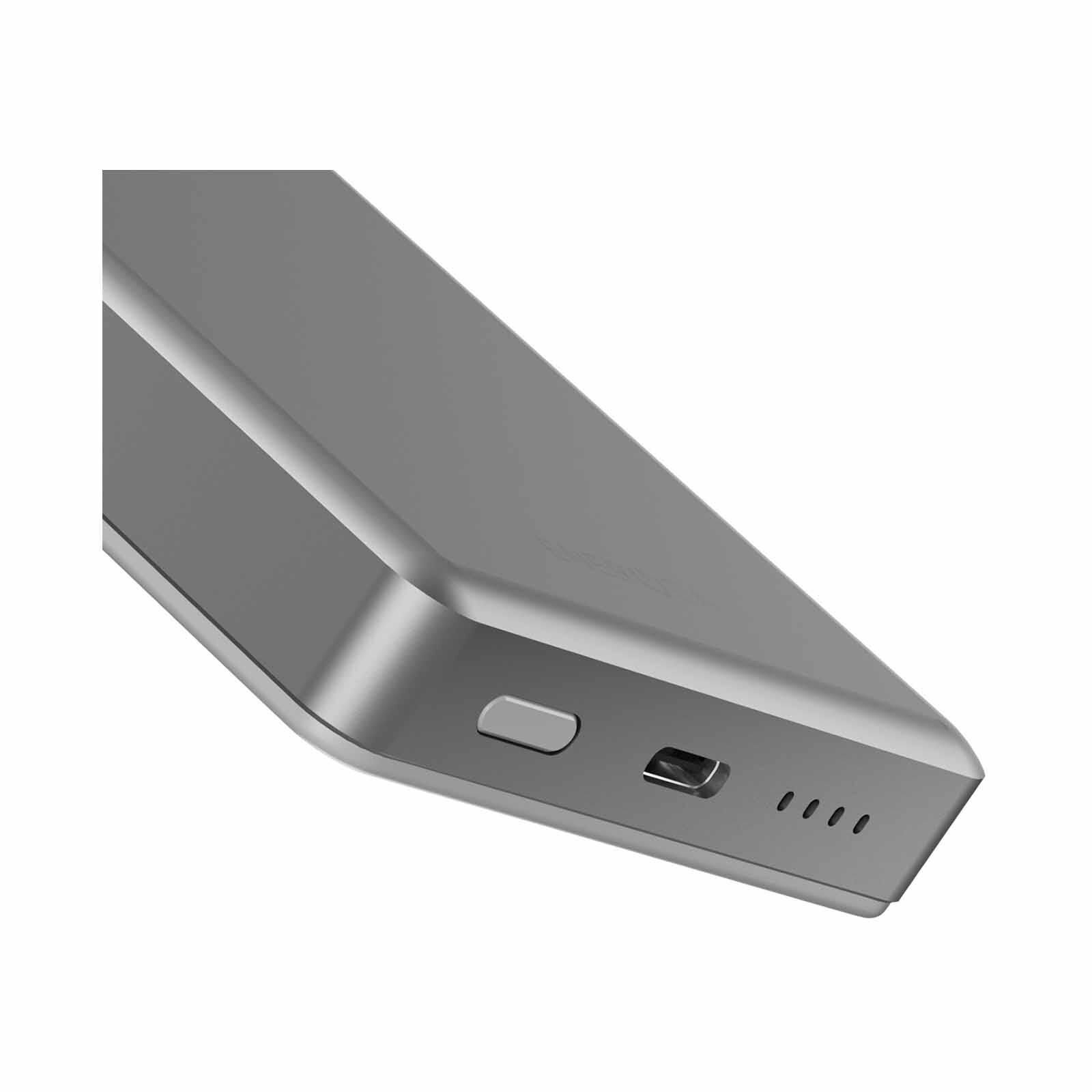 ENERGEA Alupac 10k, 10000mah Ultra Light Aluminium Magsafe Compatible Powerbank AP-10KQH-NAT-image 2