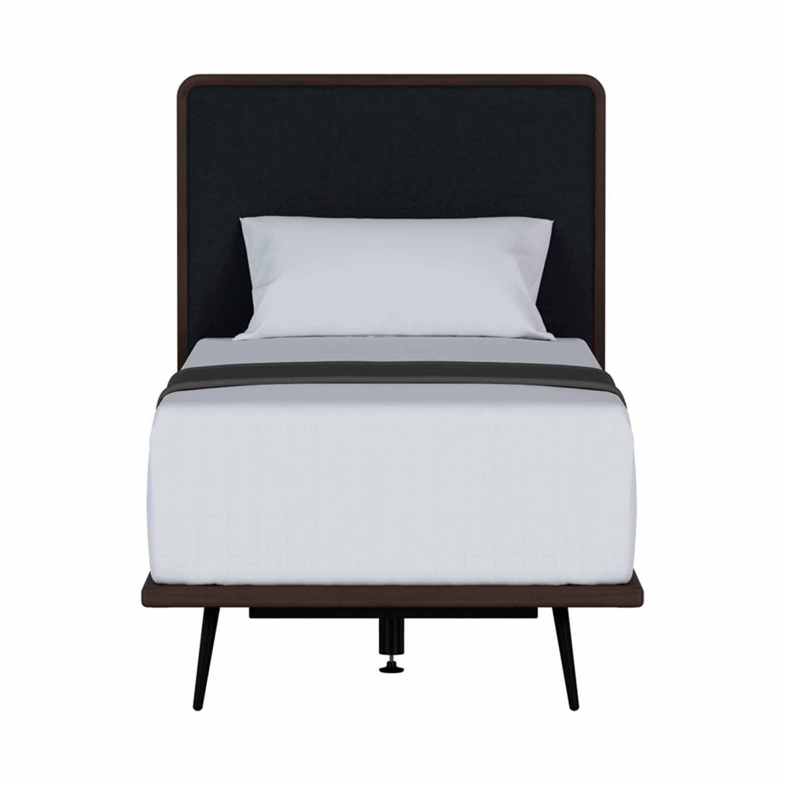 MAXCOIL Single Size Bed Frame SONYA HEADBOARD TWAIN DIVAN-image 1