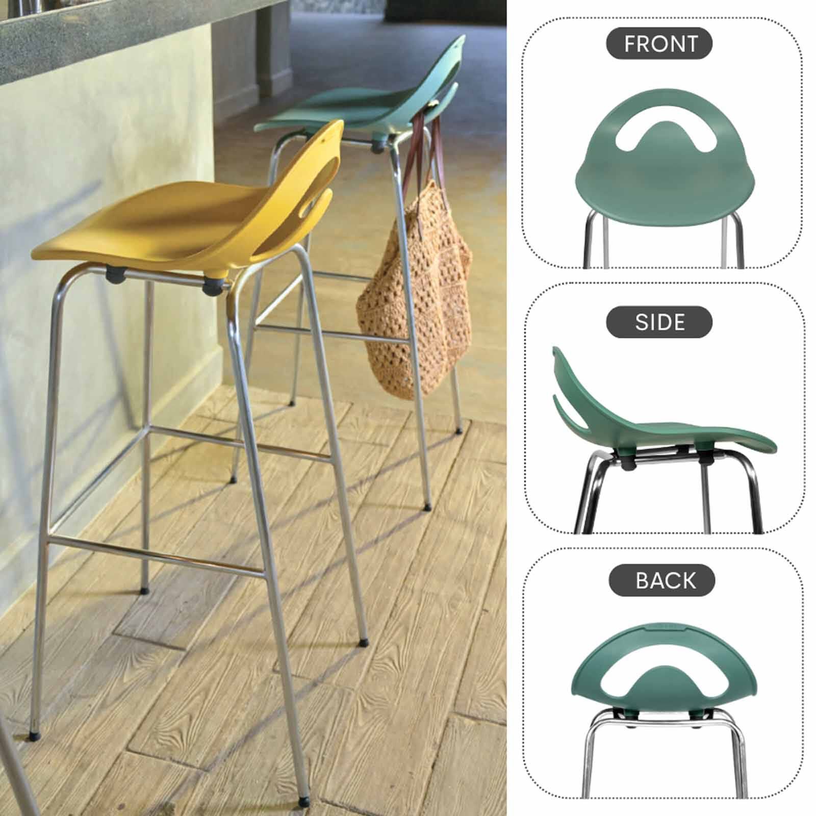 PHOENIX Cocktail High Bar Stool Grape Purple47 X 46 X 96 H Cm COCKTAIL-image 8