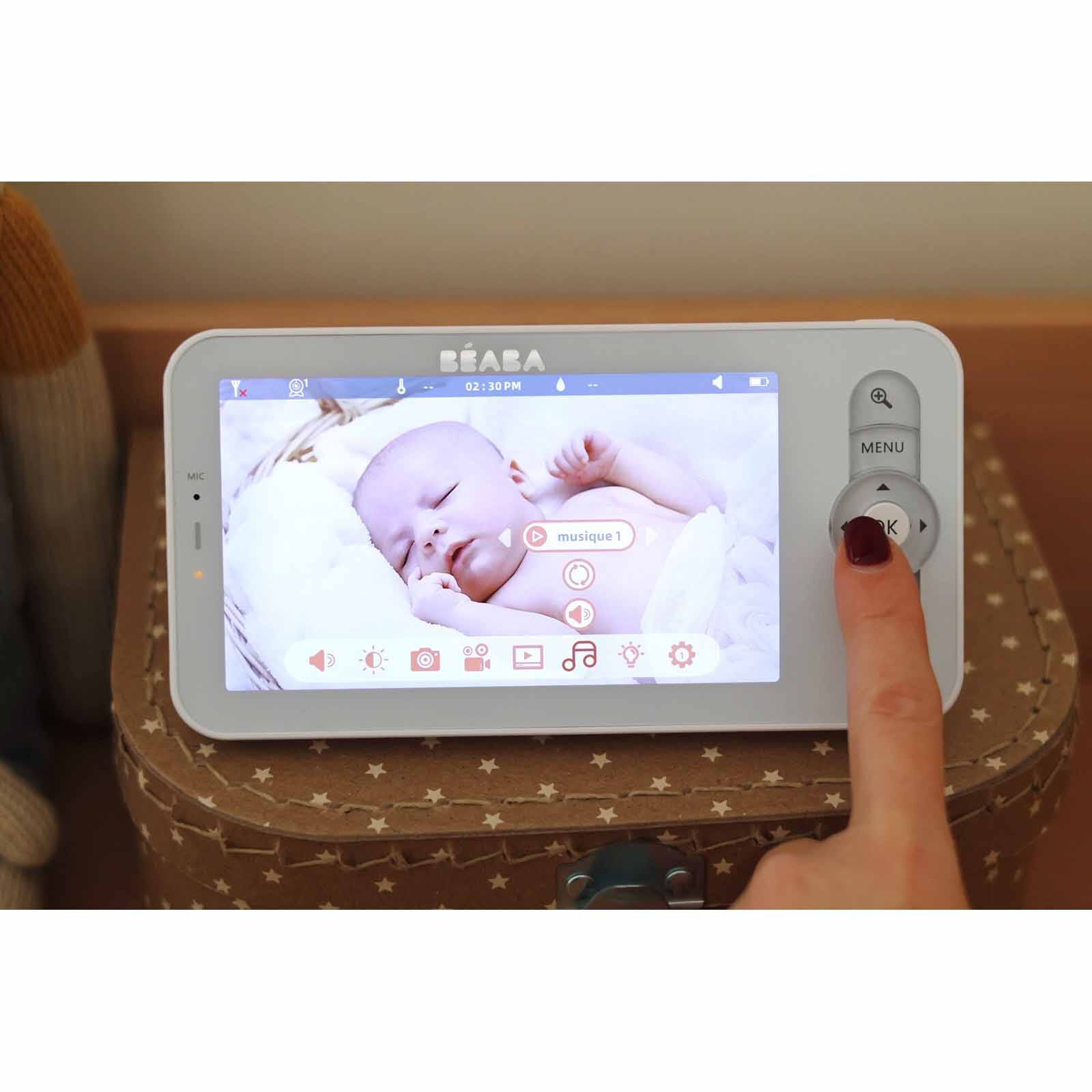BEABA Video Baby Monitor - White (online) ZEN NIGHT LIGHT-image 3
