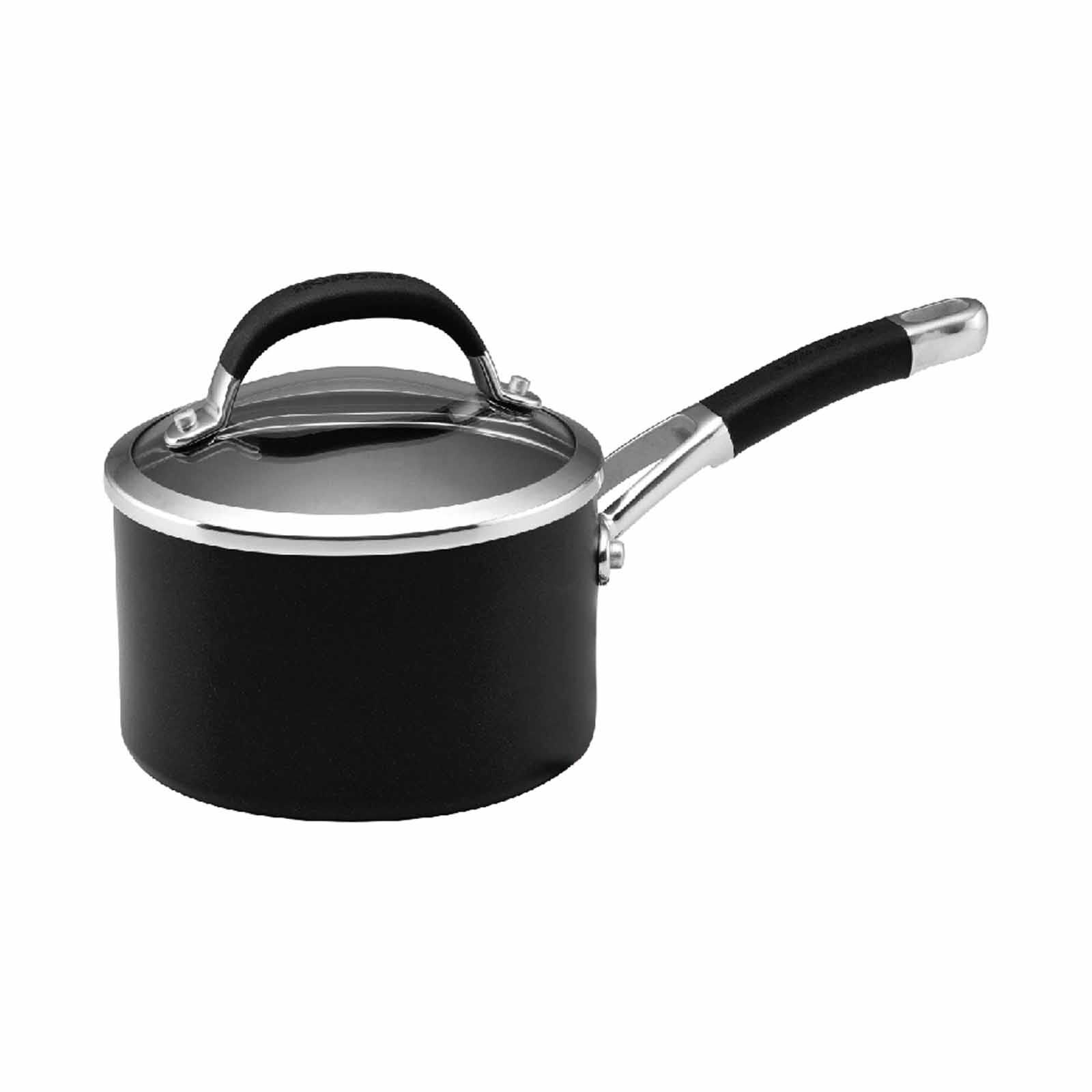 CIRCULON Premier Professional Nonstick 18cm Saucepan With Glass Lid 89172
